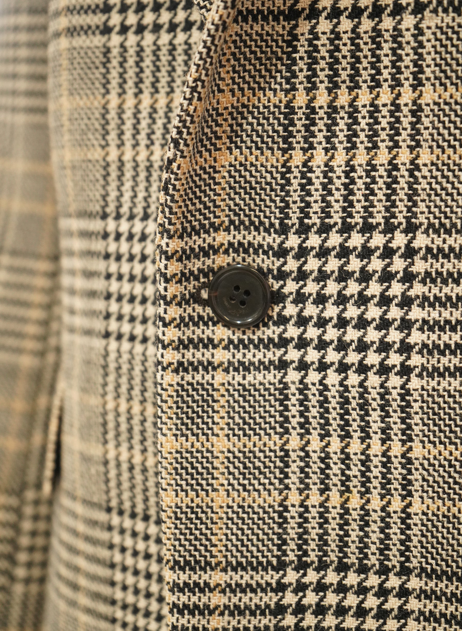 Saint Laurent Wool Prince of Wales Check Blazer