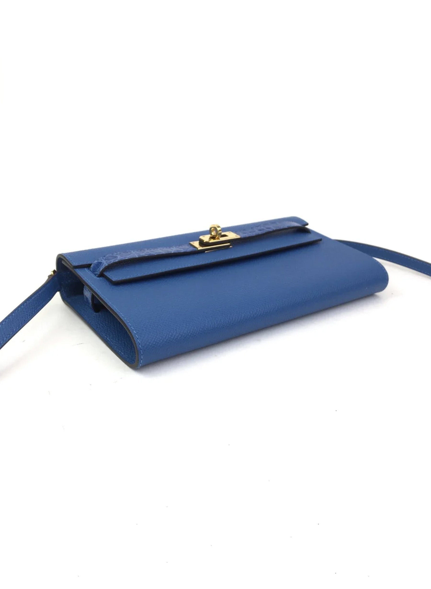 Hermes Kelly To Go Touch Wallet Mykonos Epsom