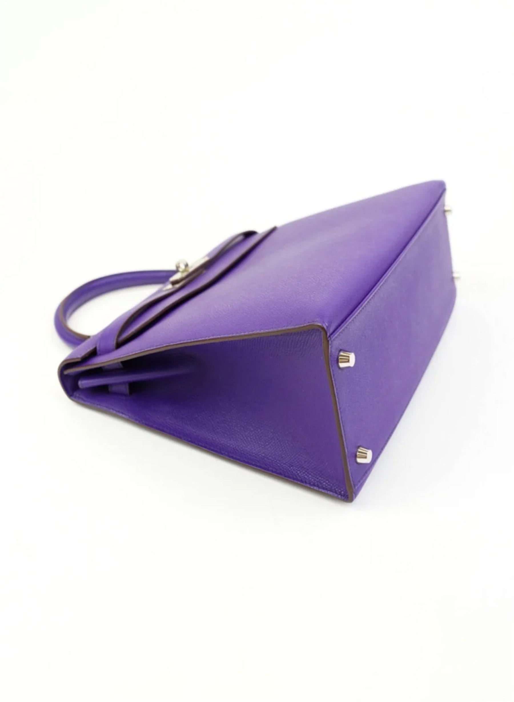 Hermes Kelly 32 Crocus Epsom