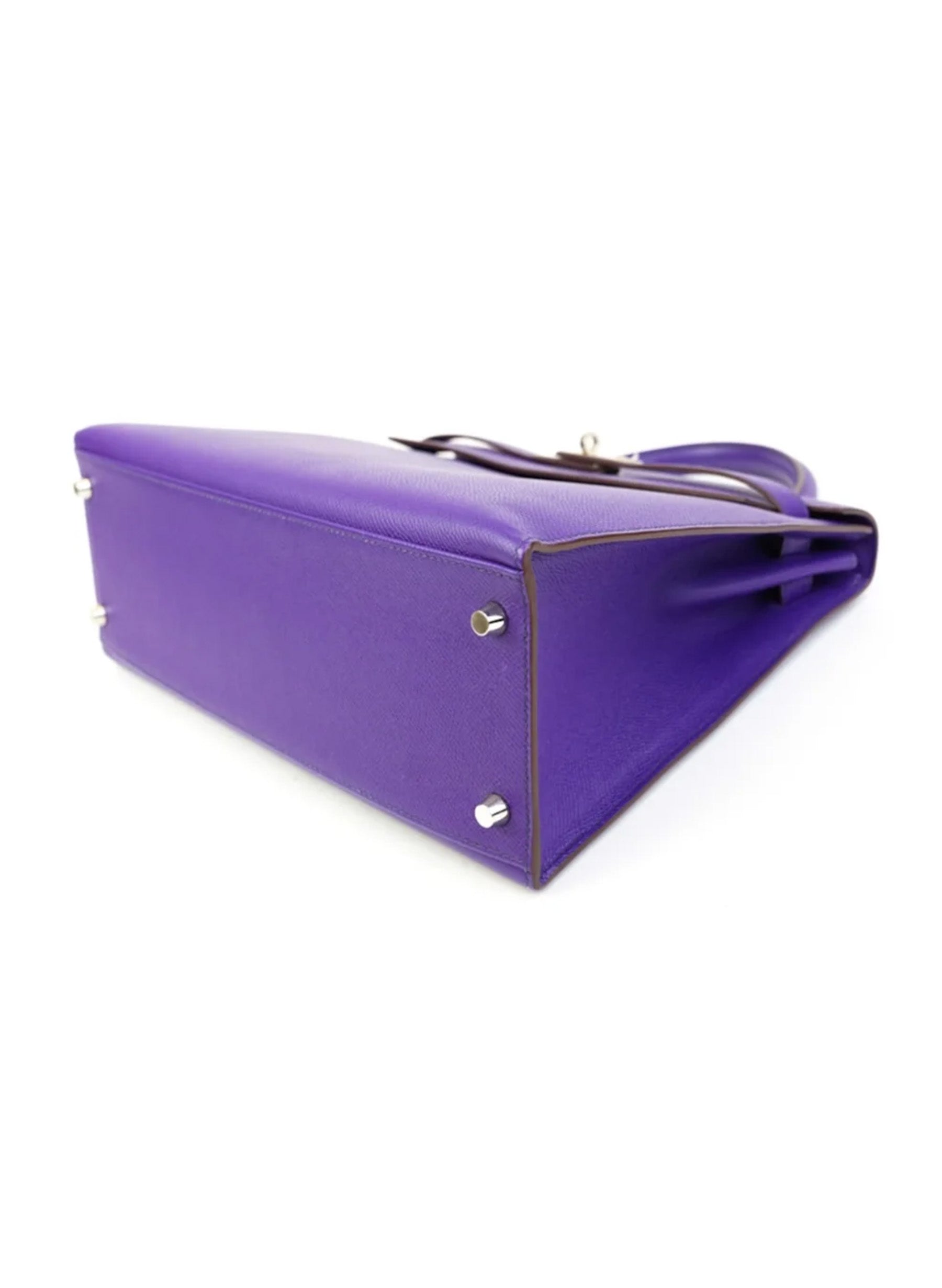 Hermes Kelly 32 Crocus Epsom