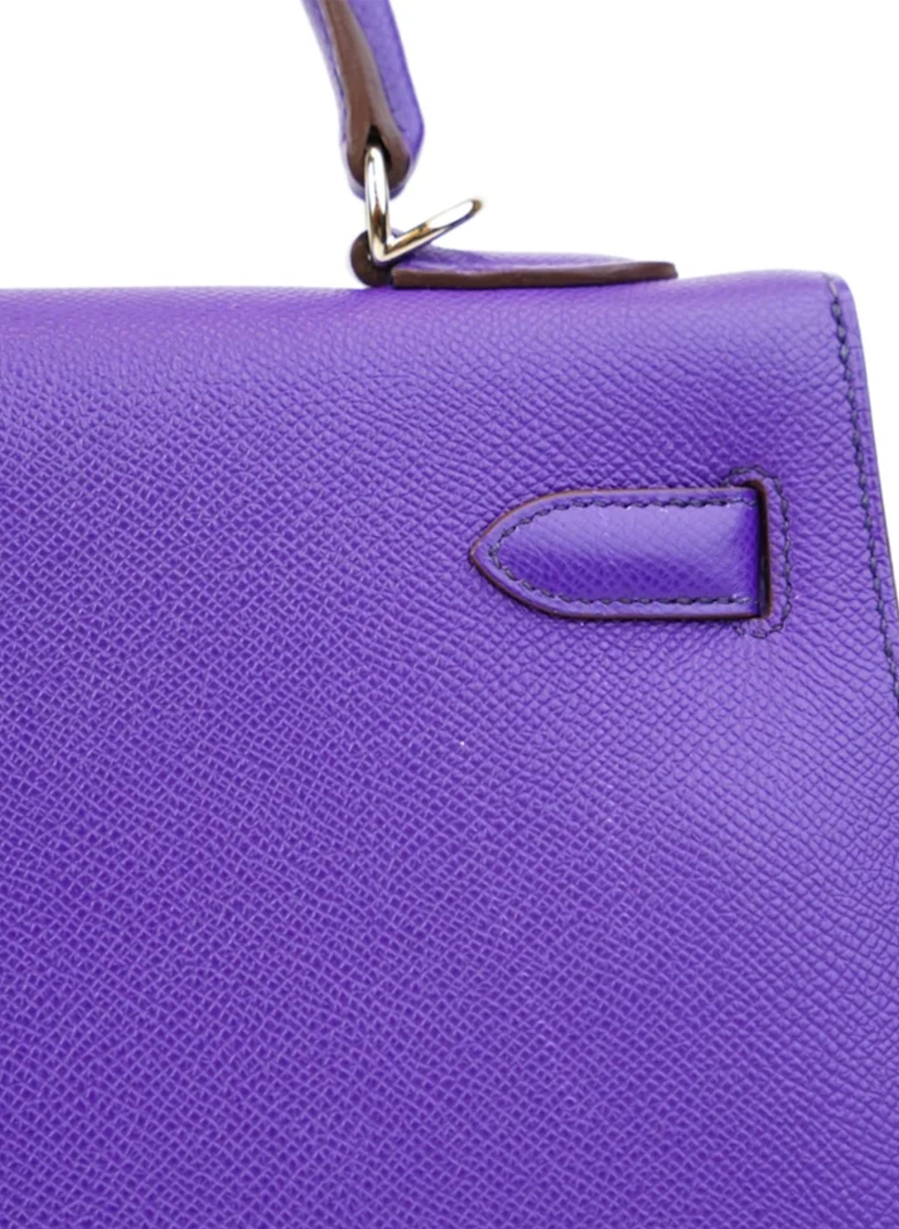 Hermes Kelly 32 Crocus Epsom