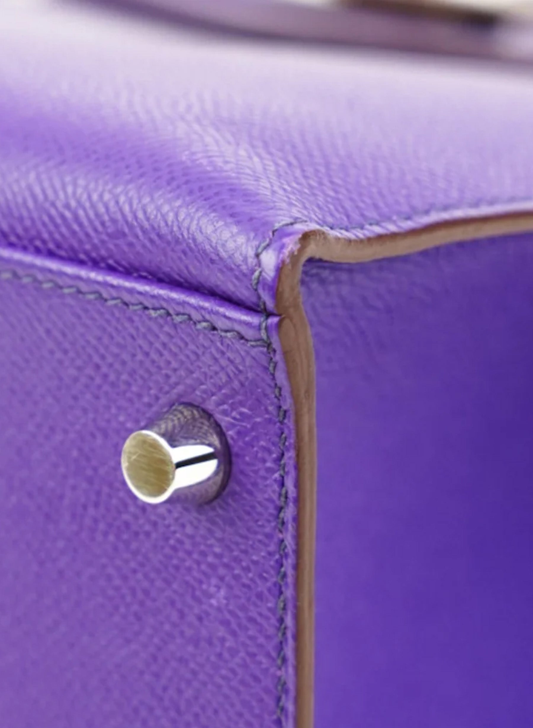 Hermes Kelly 32 Crocus Epsom