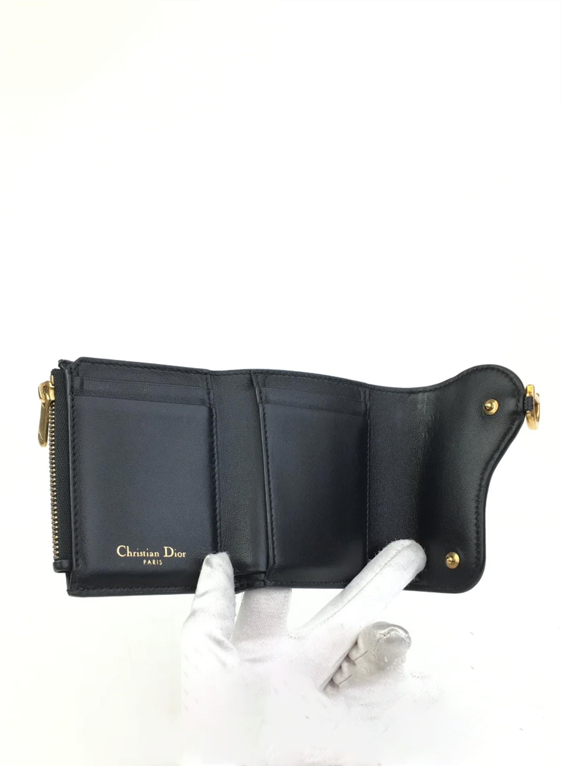 Dior Saddle Lotus Wallet