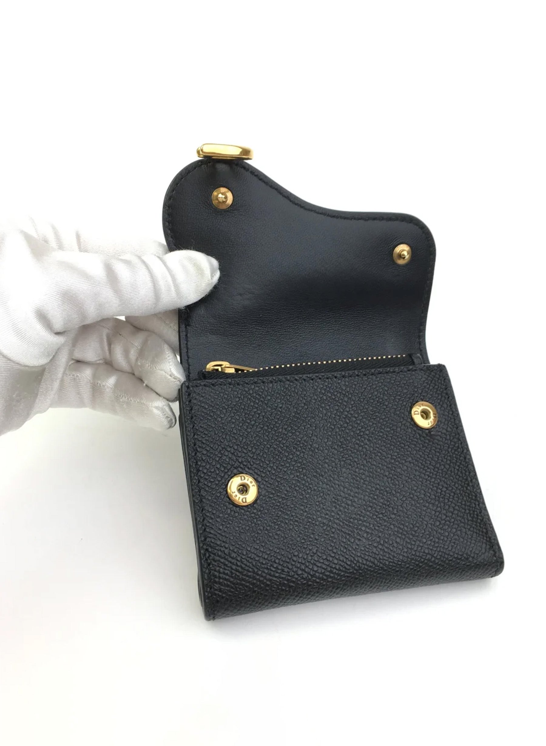 Dior Saddle Lotus Wallet