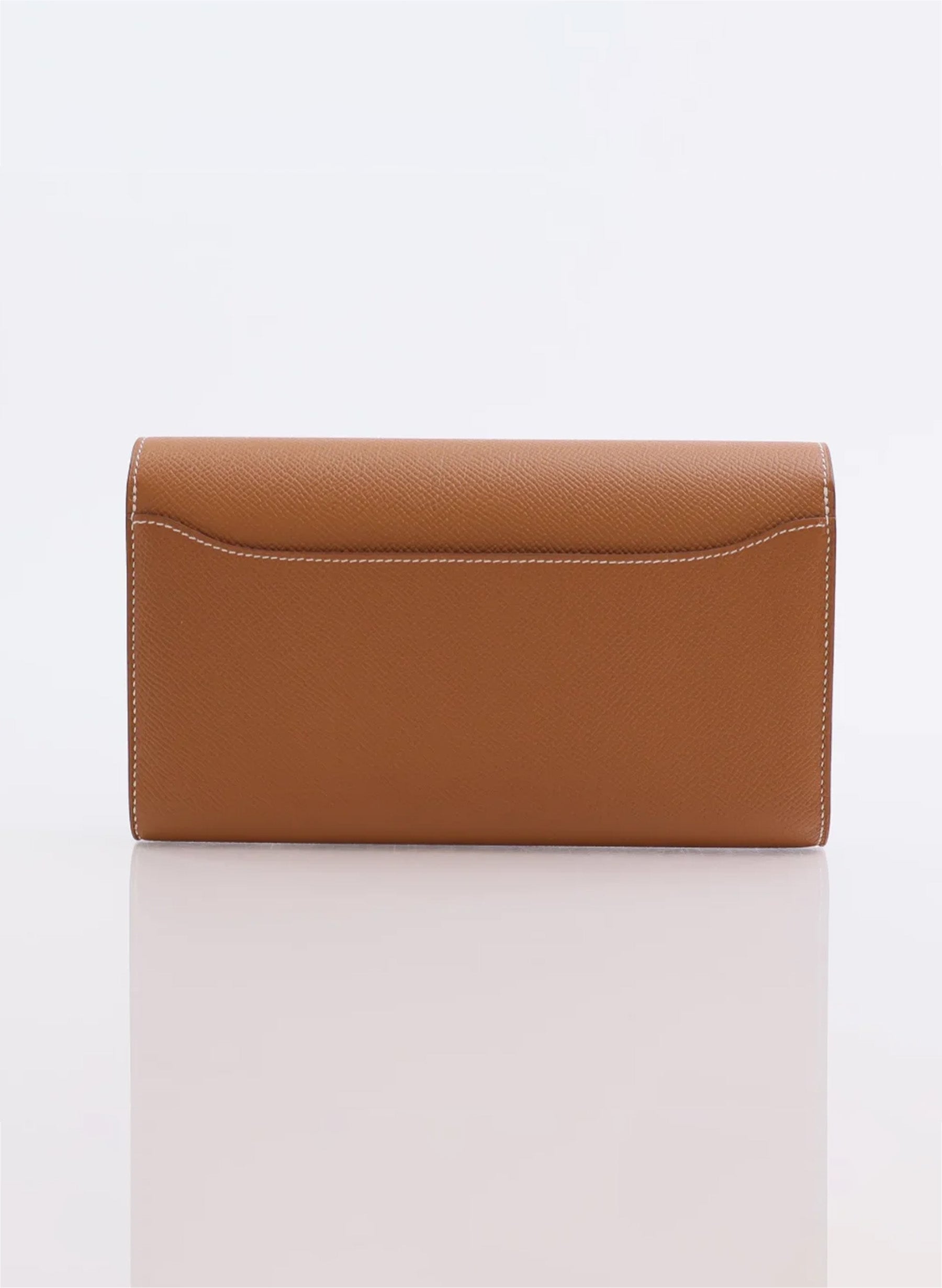 Hermes Constance Wallet Gold Epsom