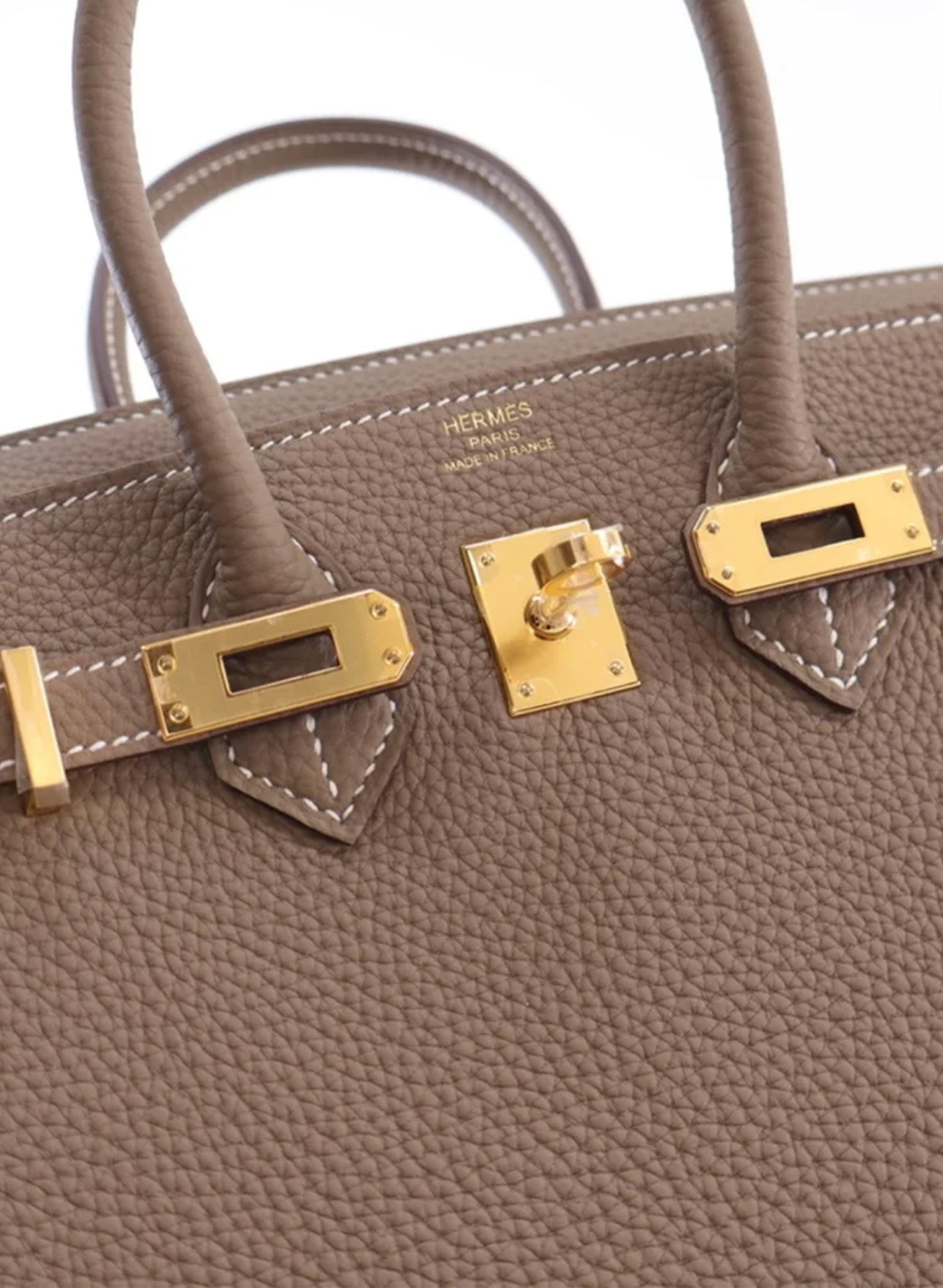 Hermes Birkin 25 Etoupe Togo