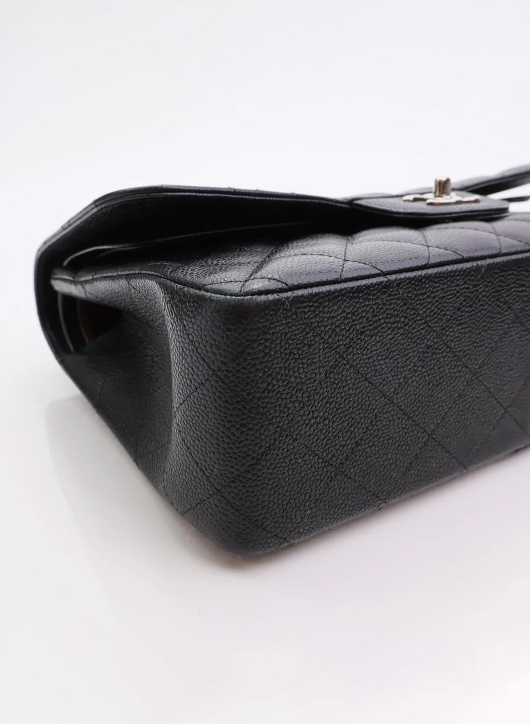 Chanel Classic Flap Jumbo Black Caviar