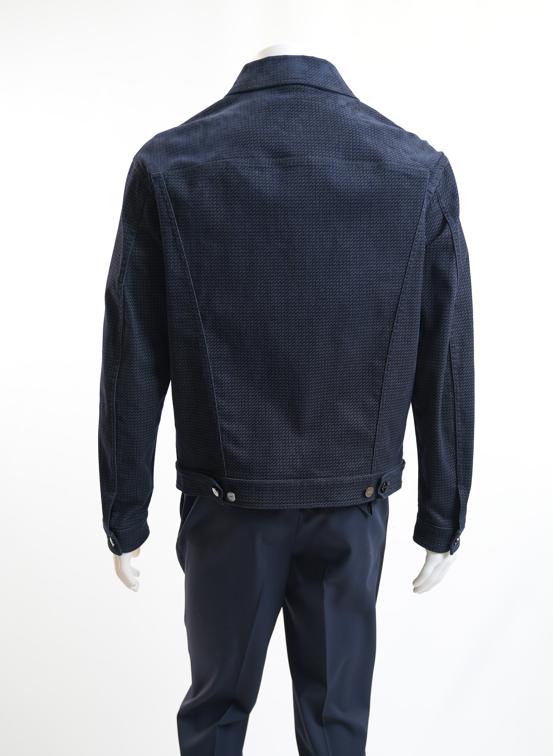 Fendi Dark Grey Denim Jacket