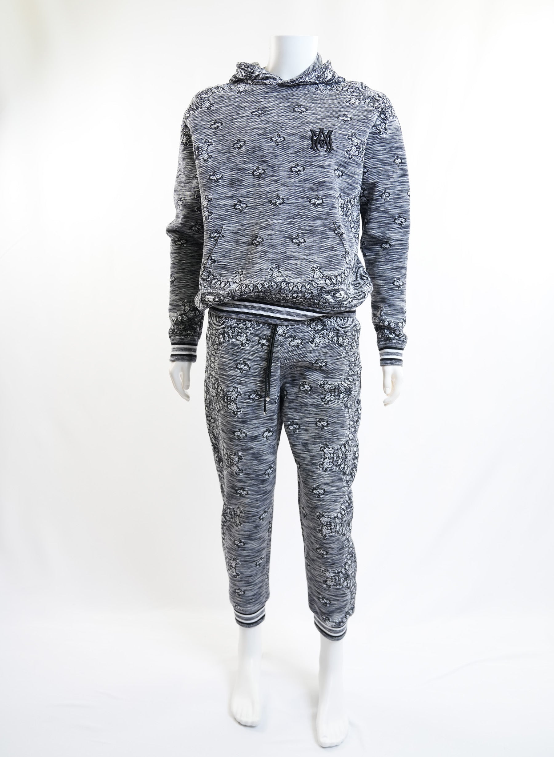 Amiri Space Dye Bandana Hoodie And Sweatpants