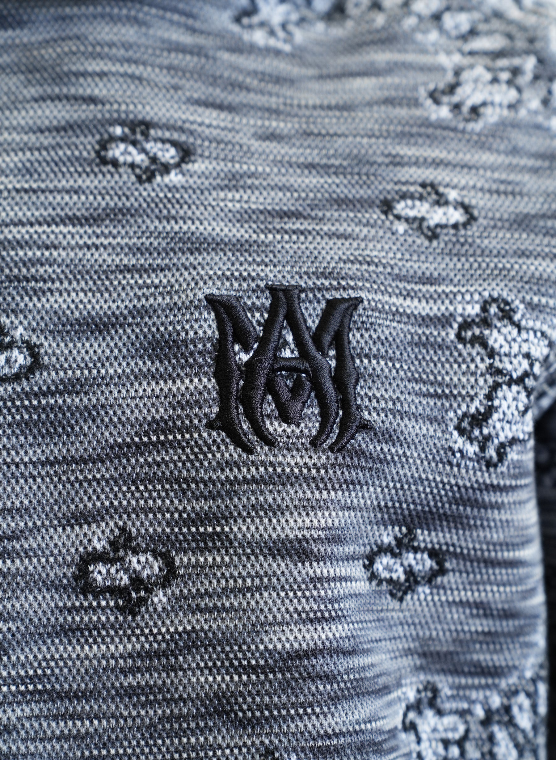 Amiri Space Dye Bandana Hoodie And Sweatpants