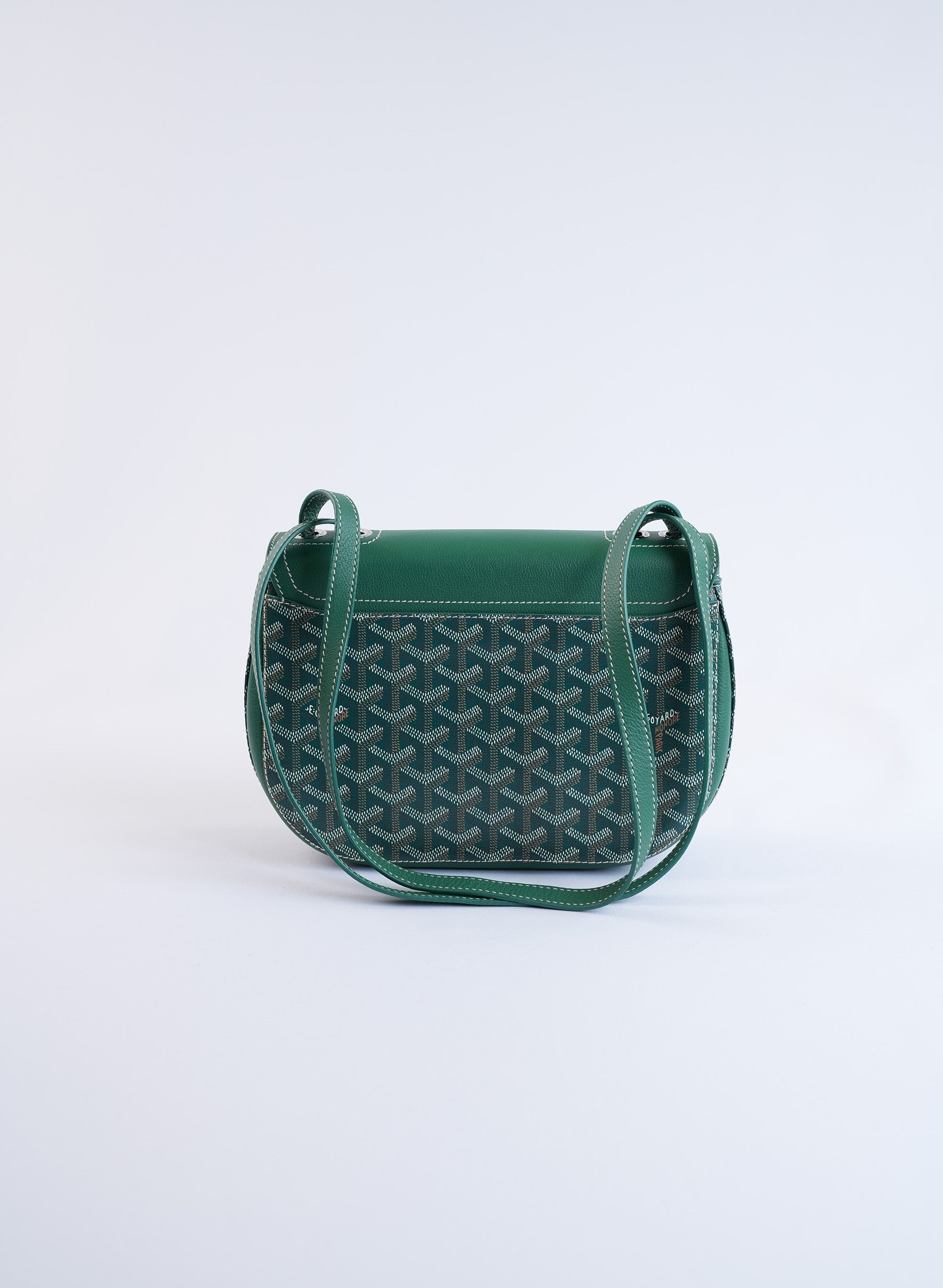 Goyard 233 Green Flap Bag