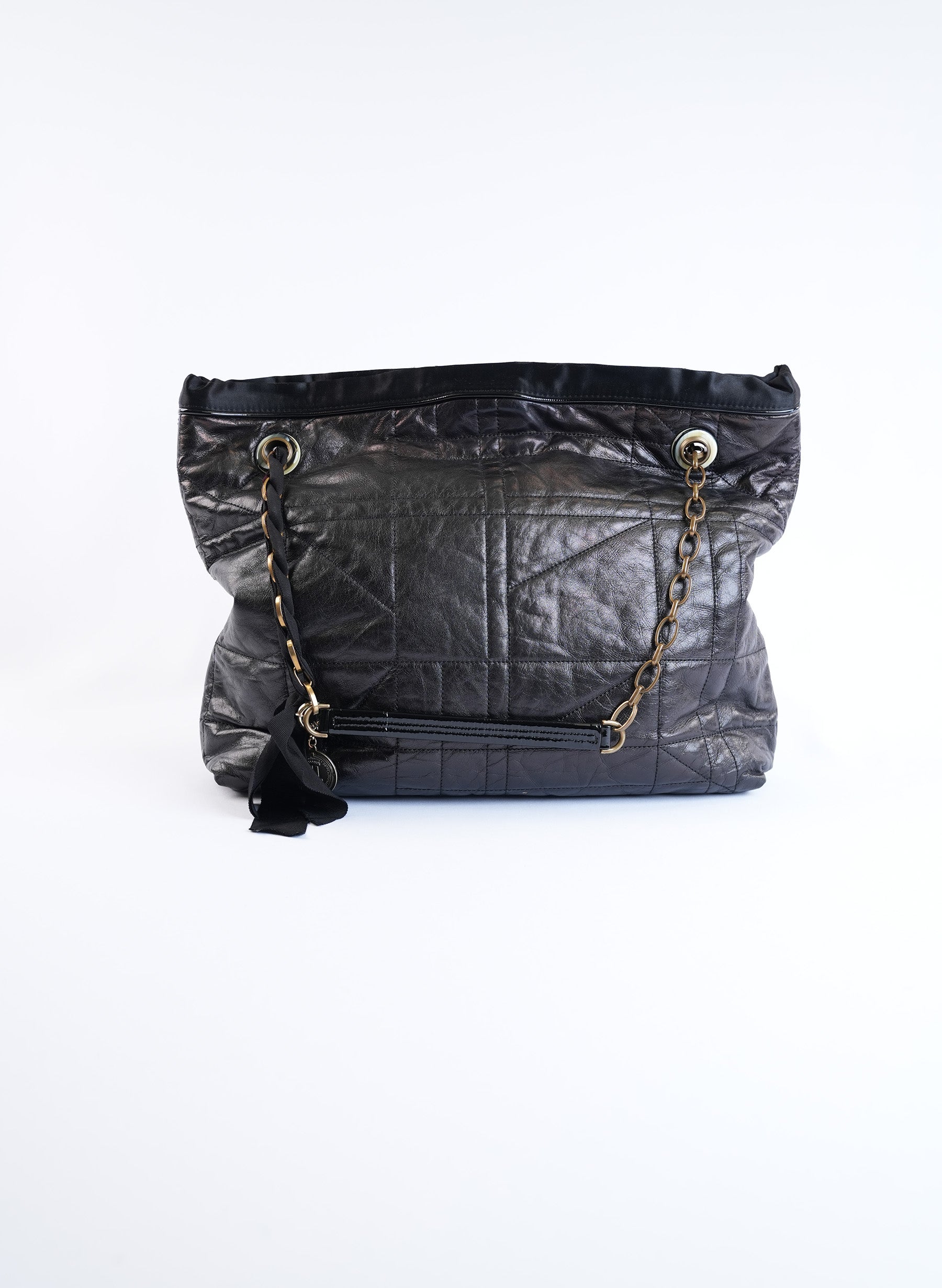 Lanvin Amalia Leather Tote Bag