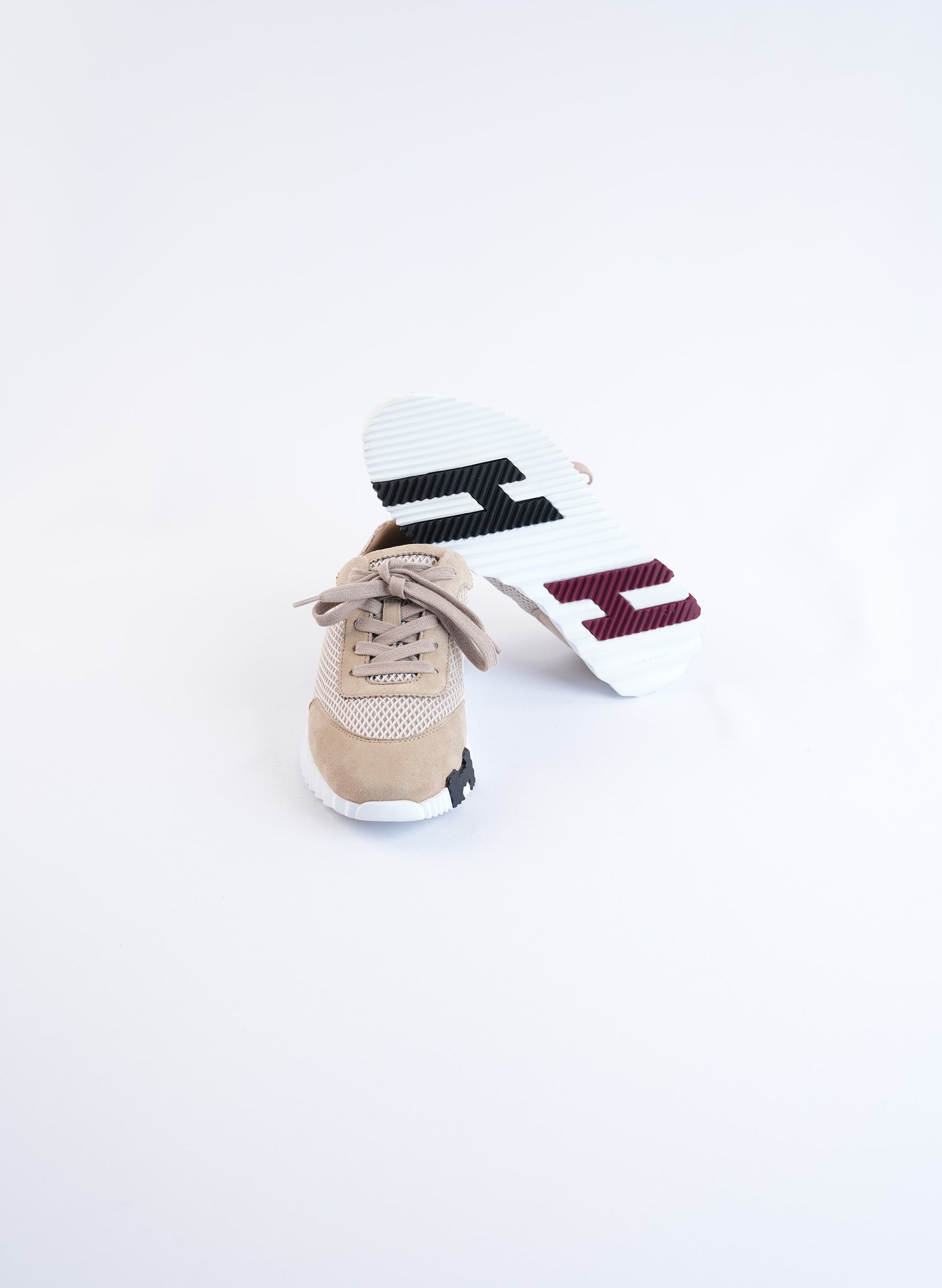 Hermes Beige Bouncing Sneakers