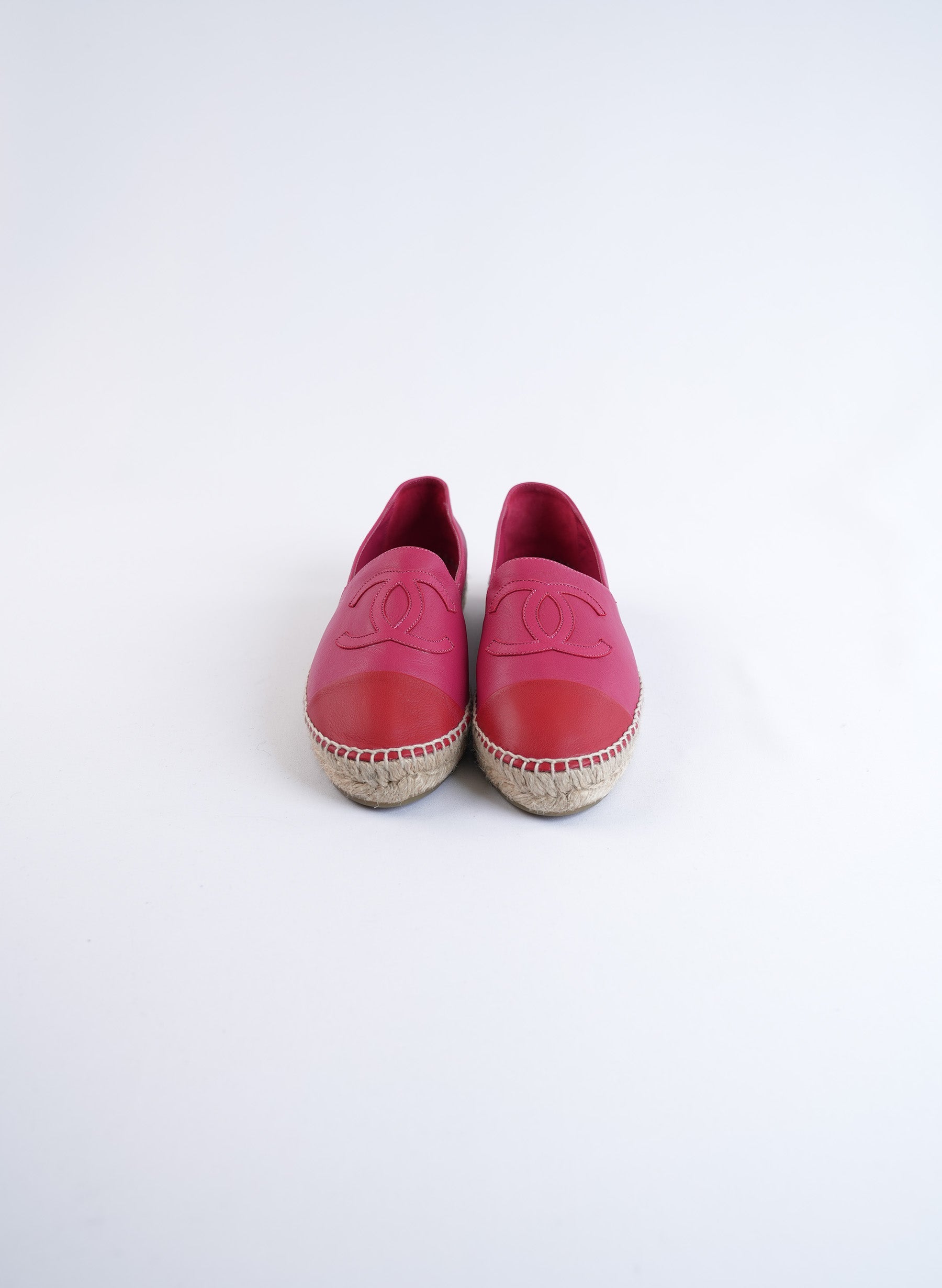 Chanel Pink Espadrilles
