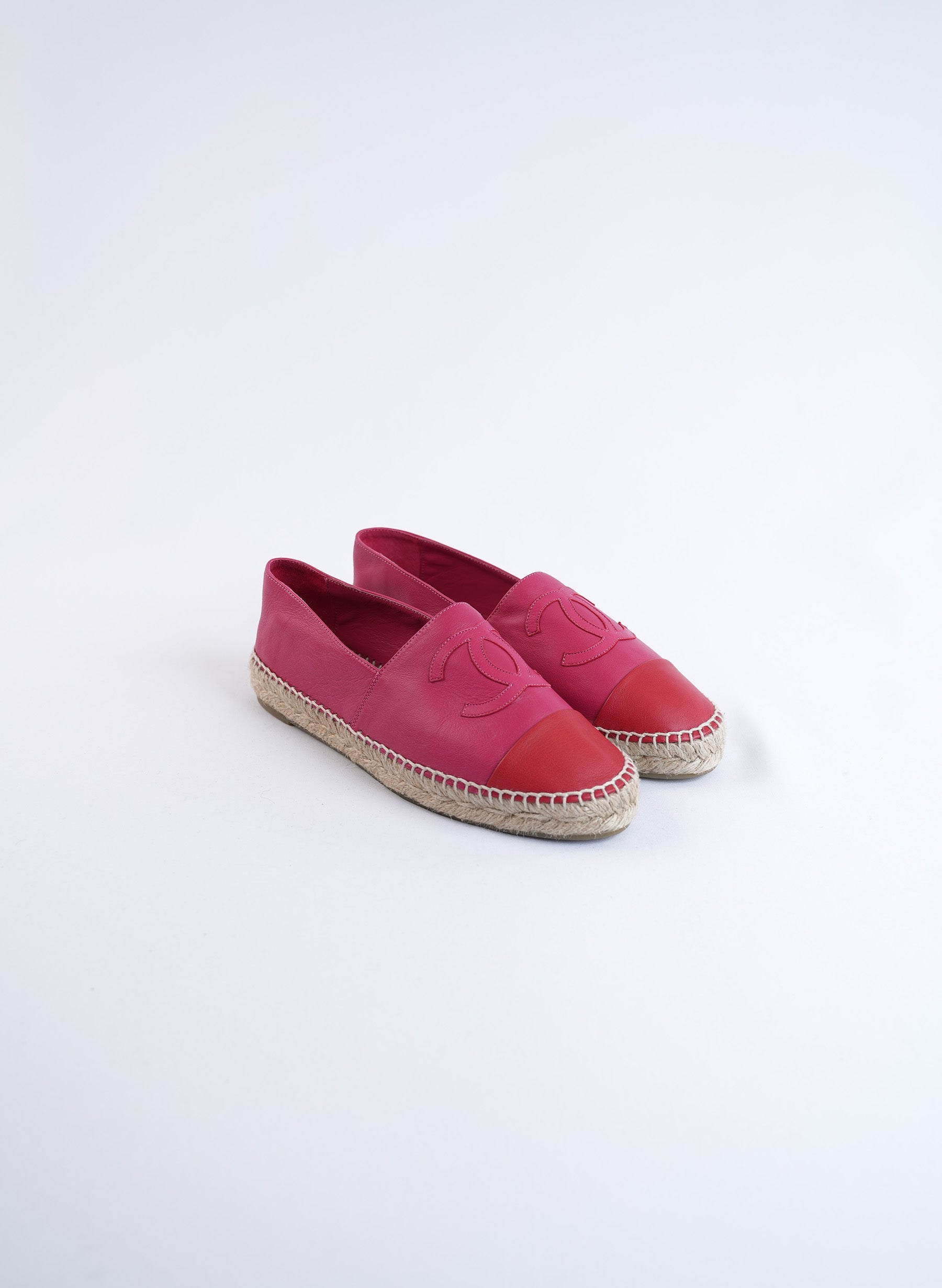 Chanel Pink Espadrilles