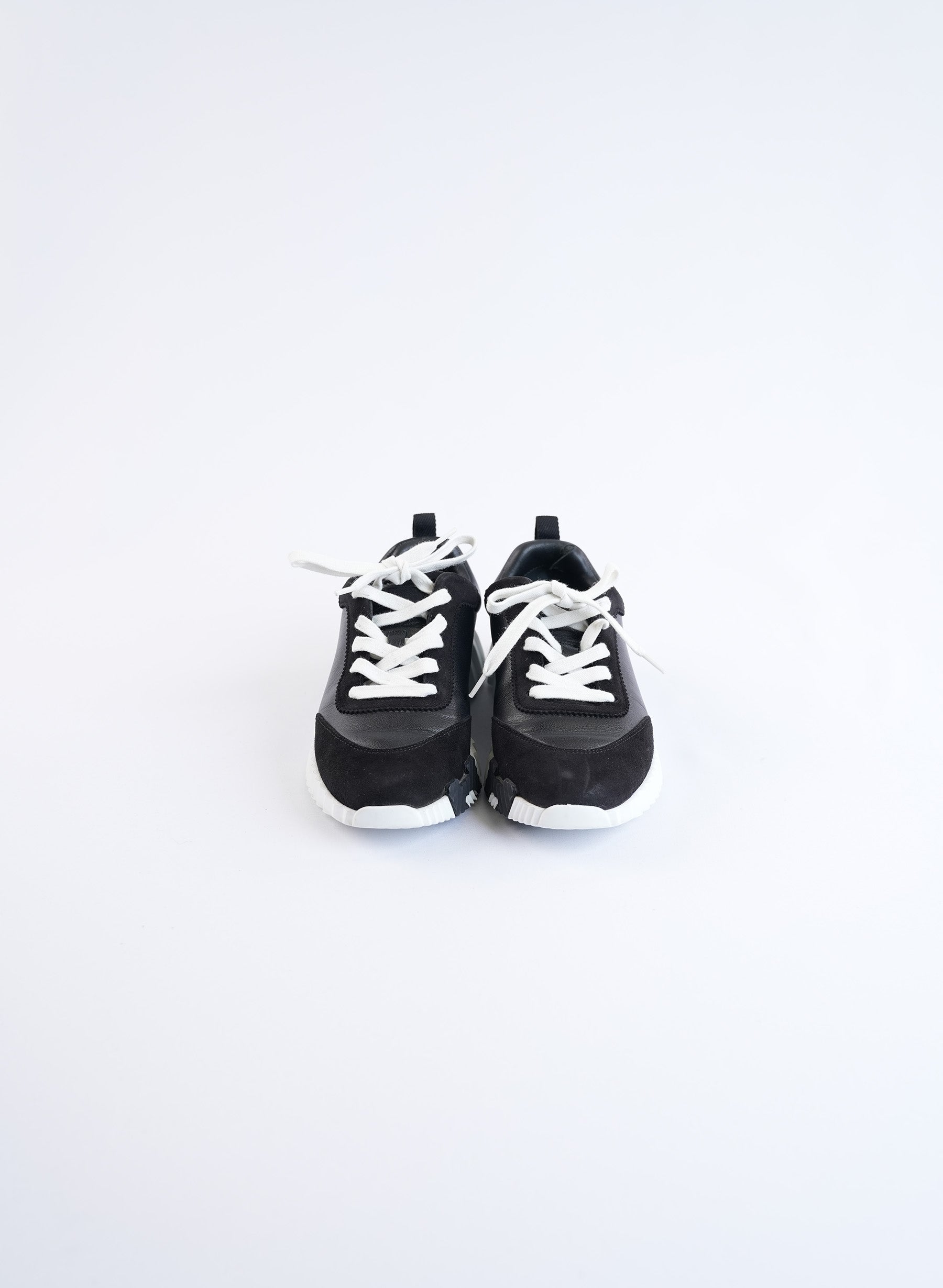 Hermes Black Bouncing Sneakers