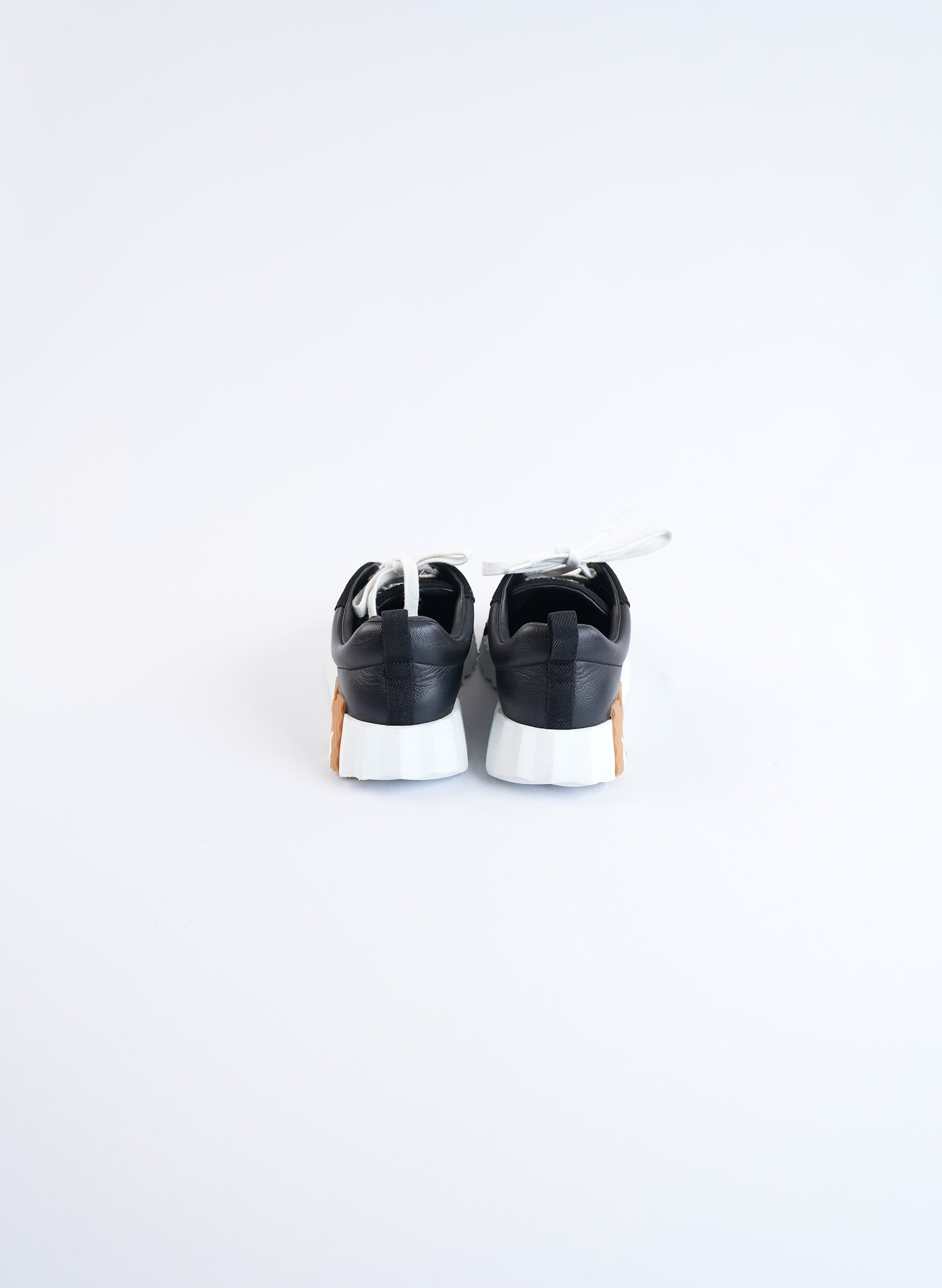Hermes Black Bouncing Sneakers