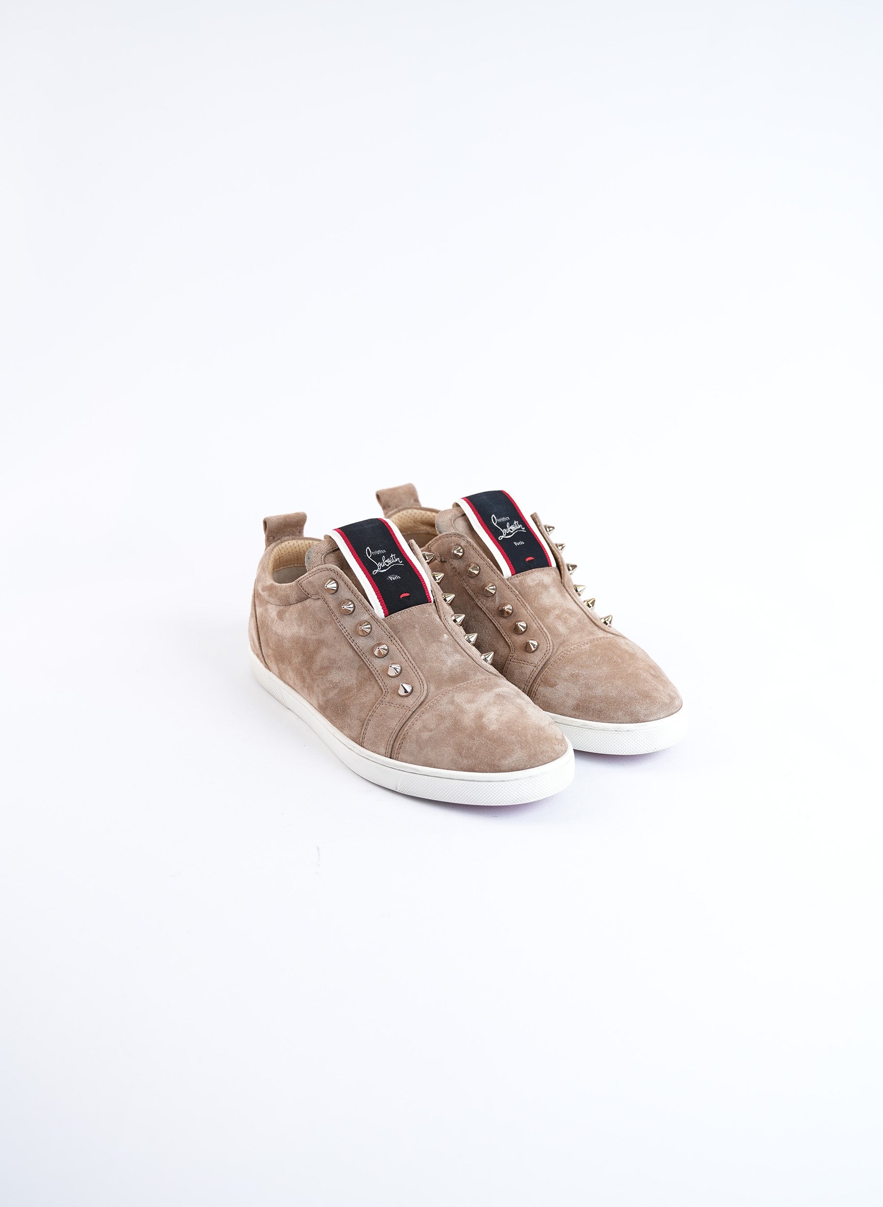 Christian Louboutin Brown Suede Shoes