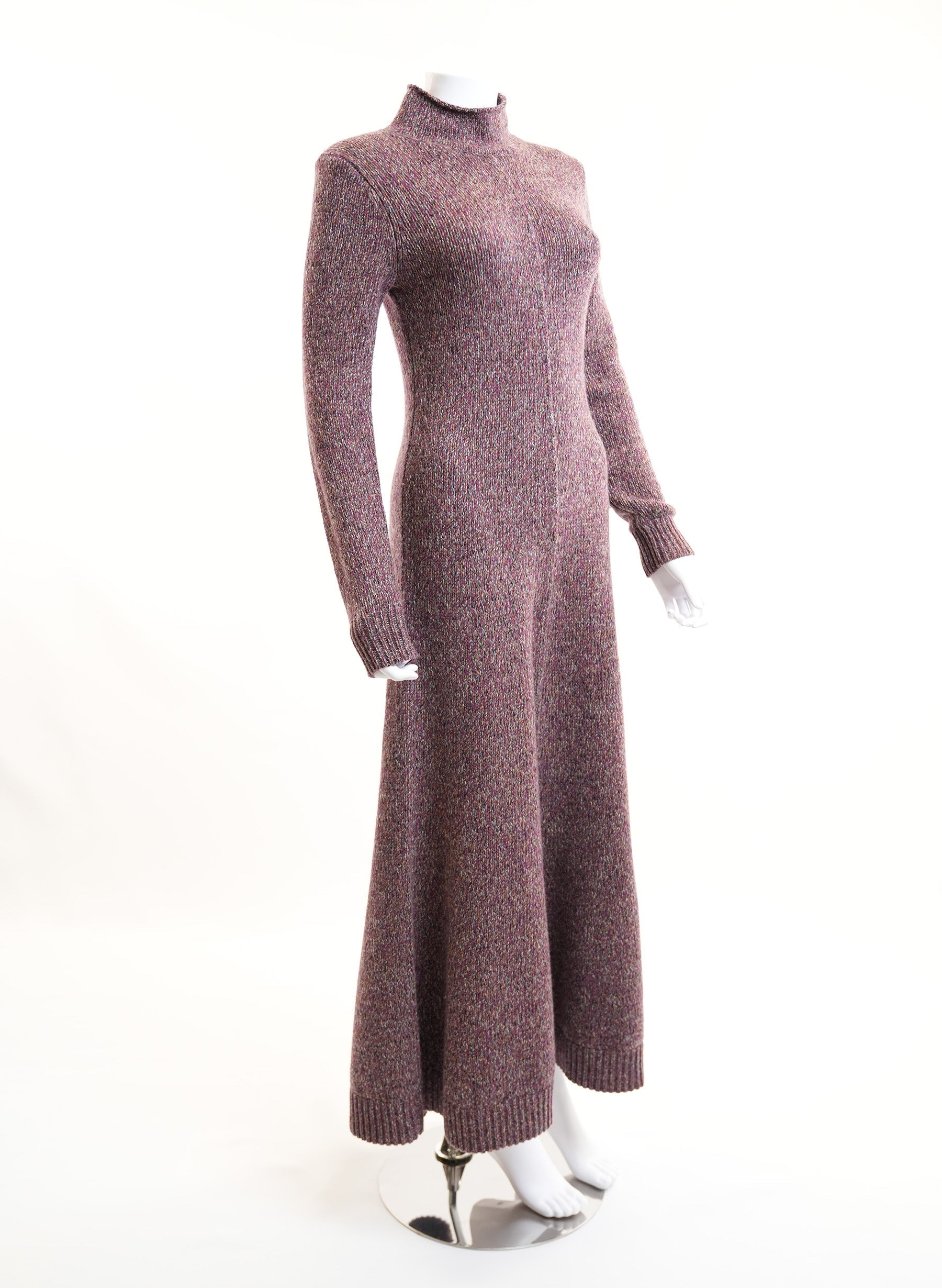 Chloe Cashmere Blend Flared Maxi Dress