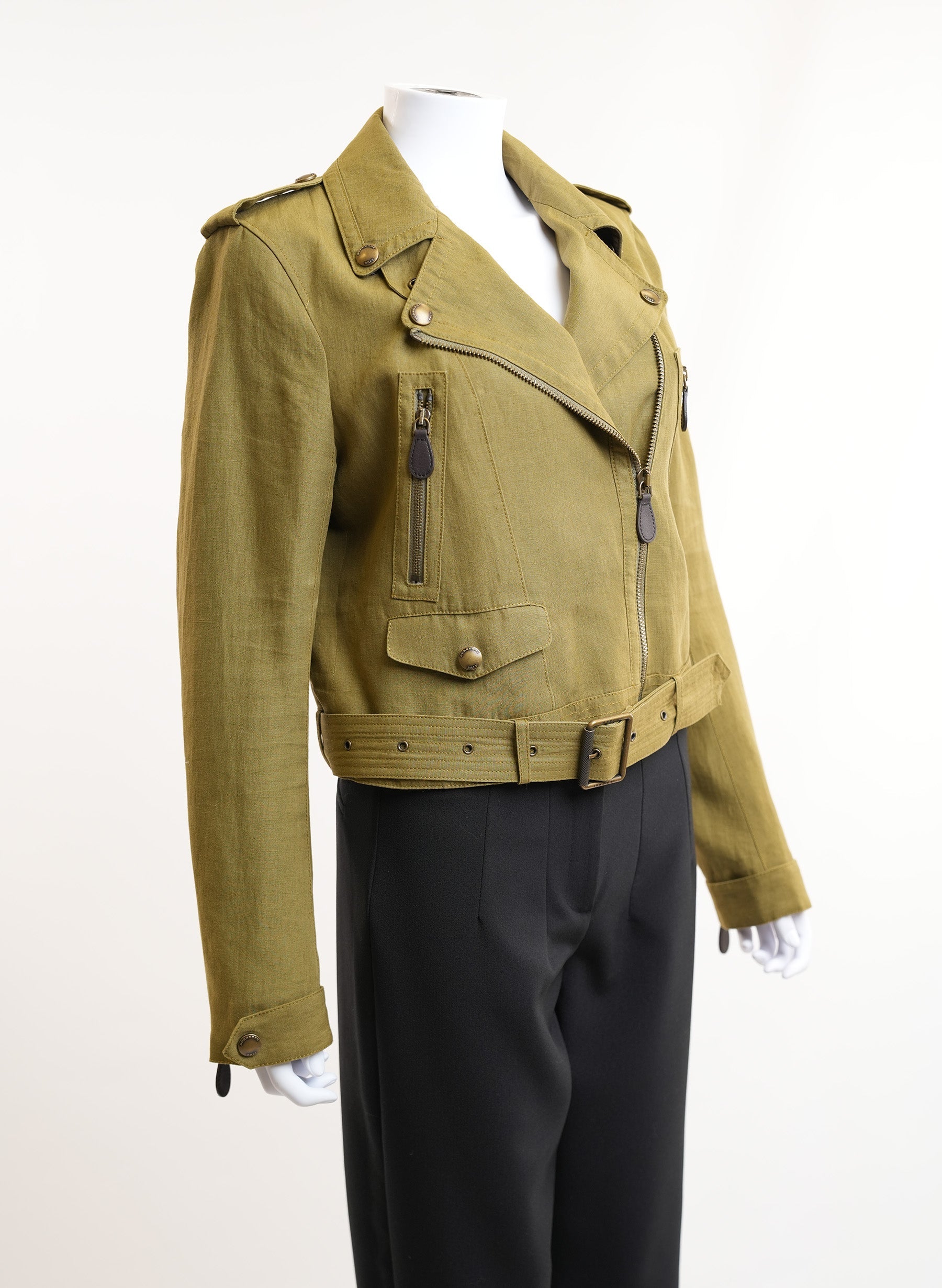 Burberry Cotton Biker Jacket