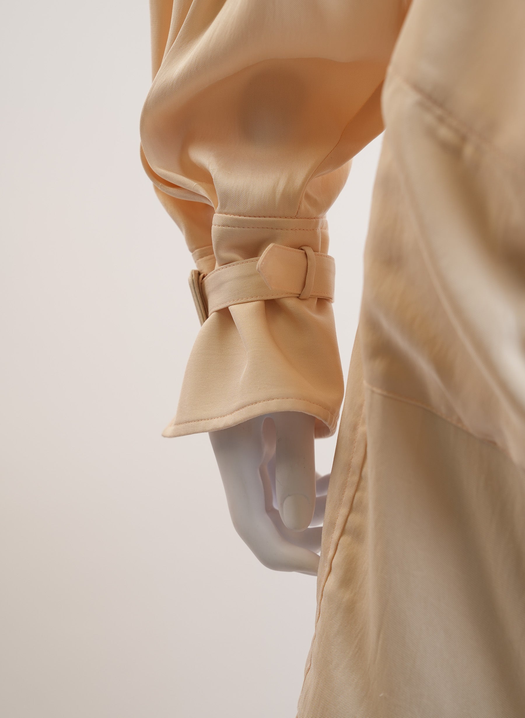 Jacquemus Cream Trench Coat