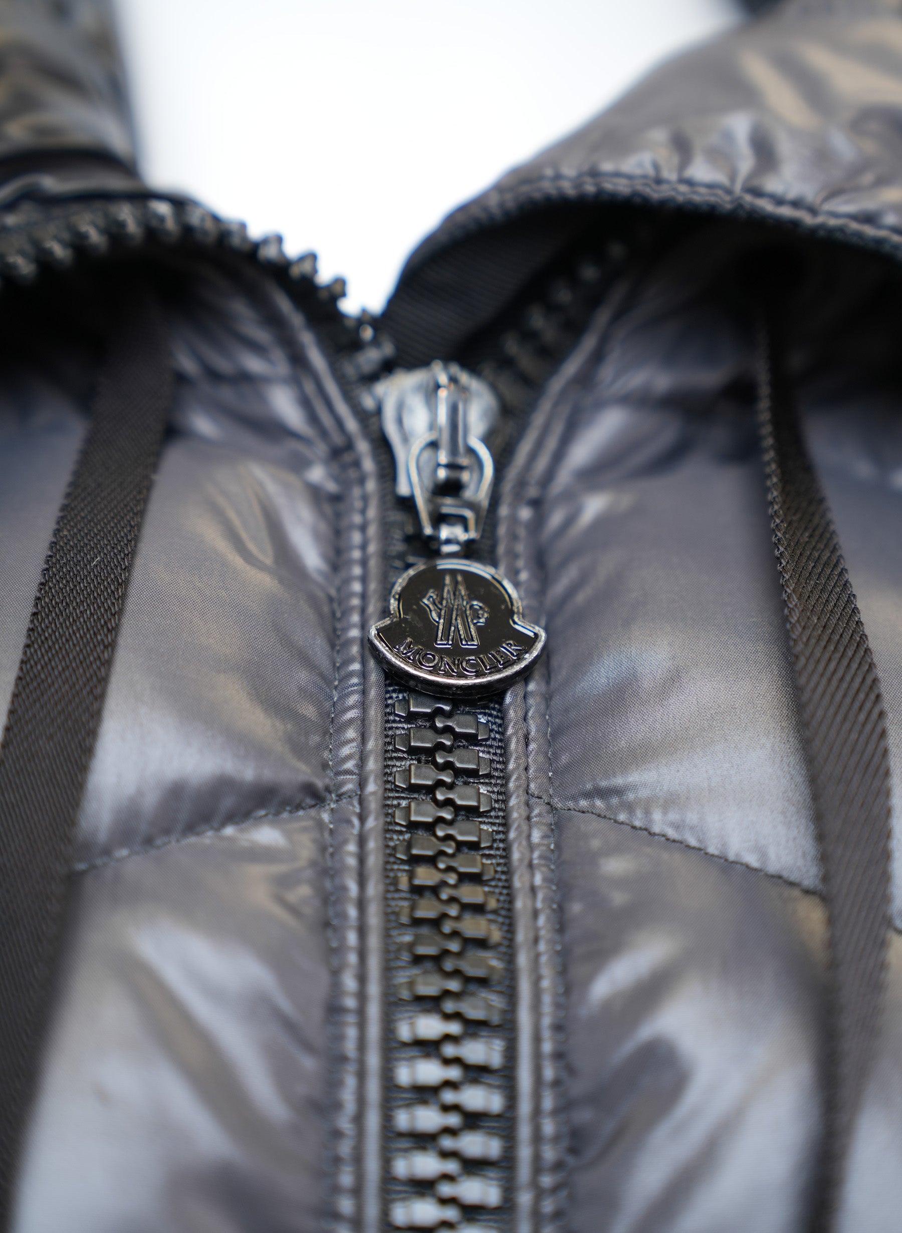 Moncler Black Knee Length Jacket