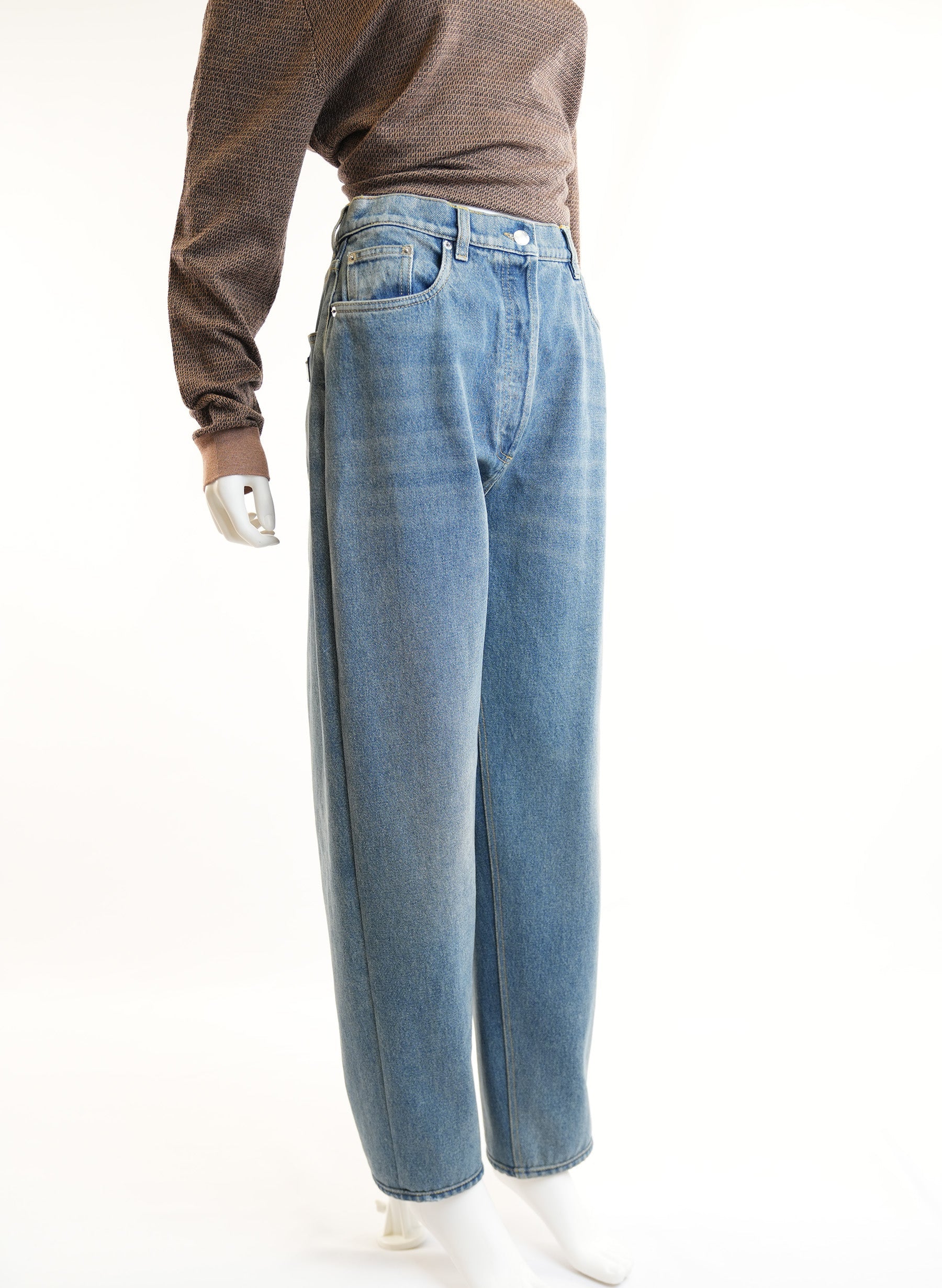 Prada Blue Denim Jeans