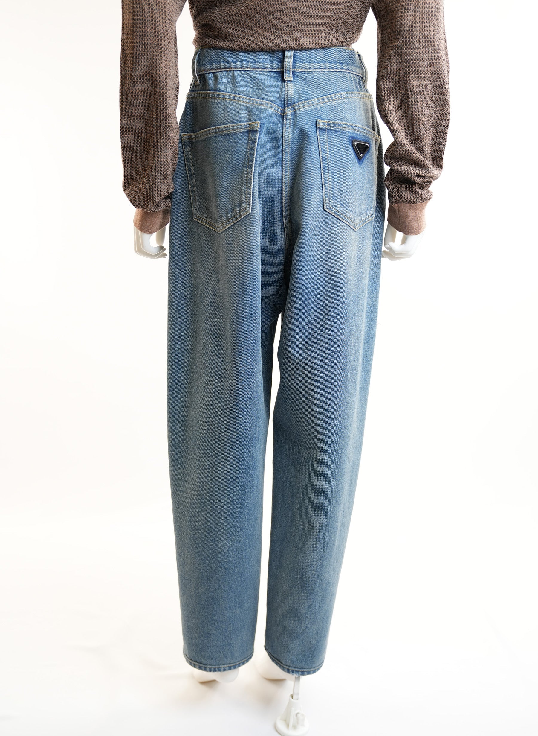 Prada Blue Denim Jeans
