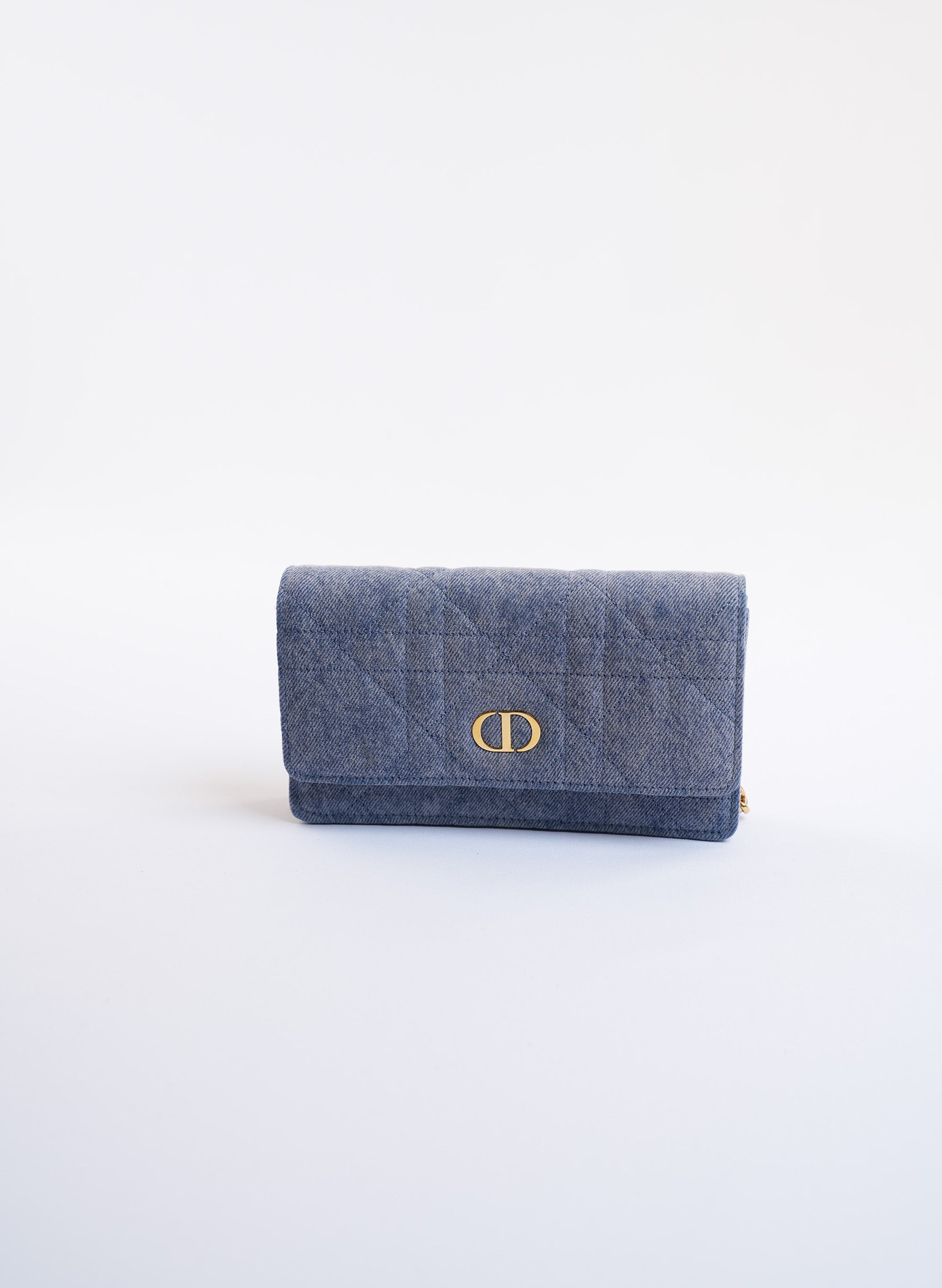Christian Dior Caro Pouch With Chain