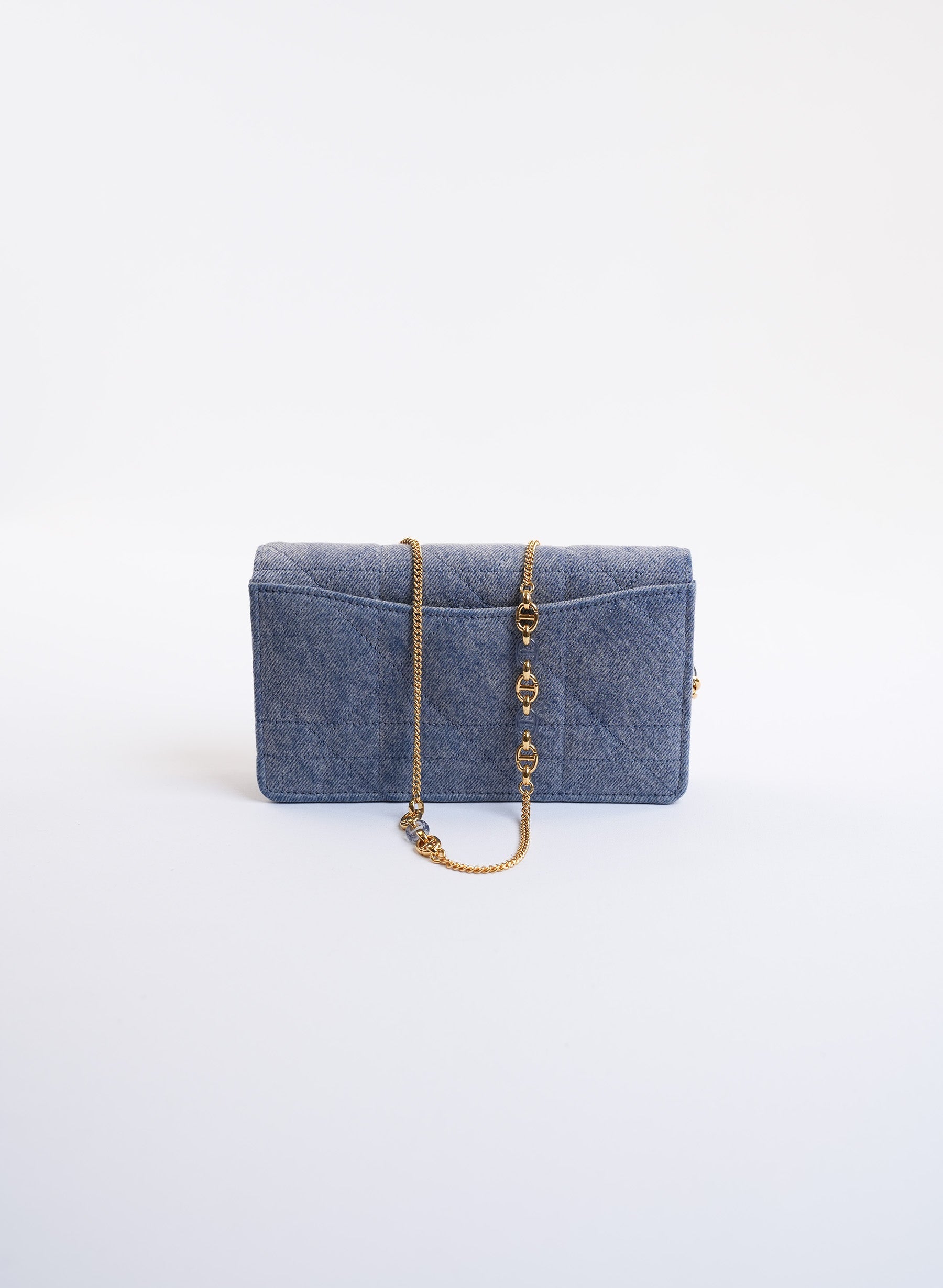 Christian Dior Caro Pouch With Chain