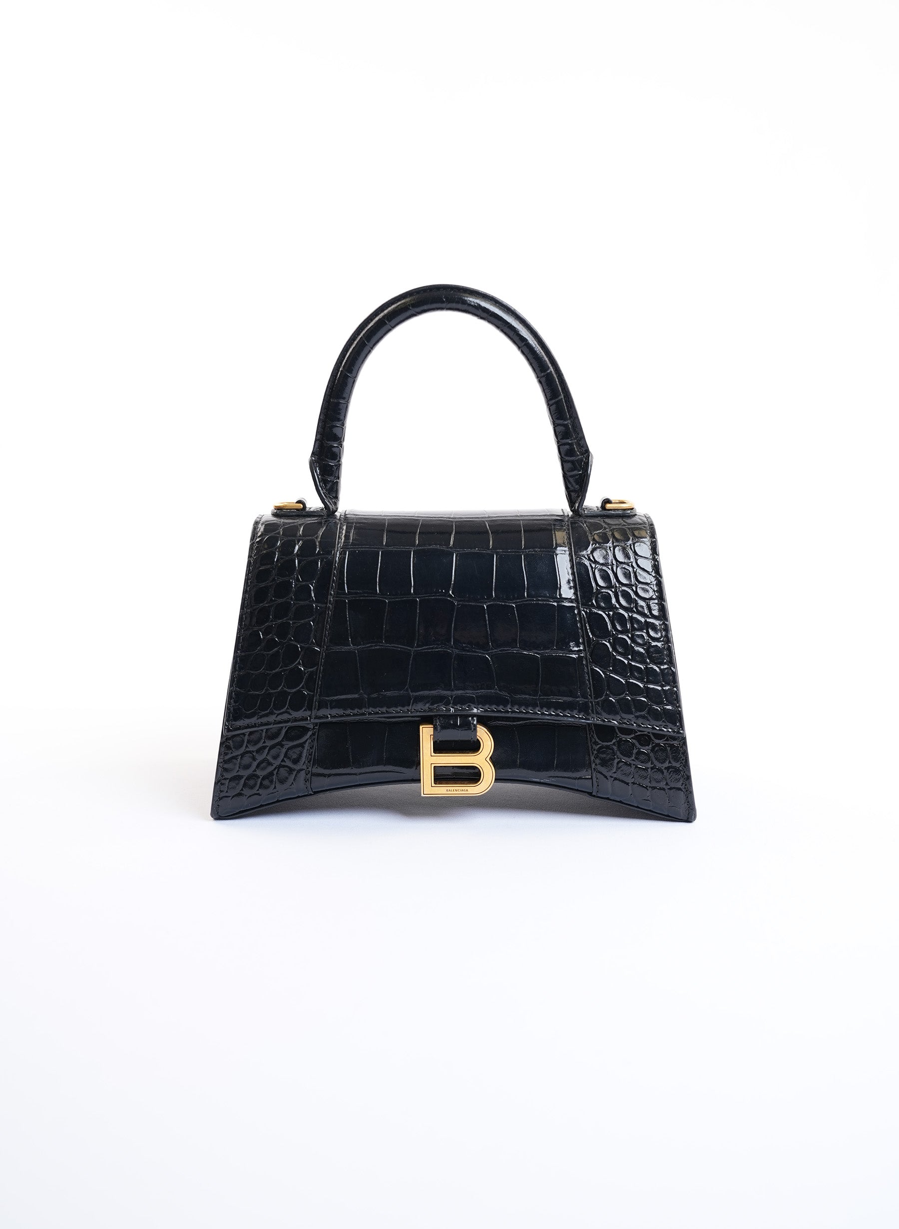 Balenciaga Hourglass Top Handle Handbag