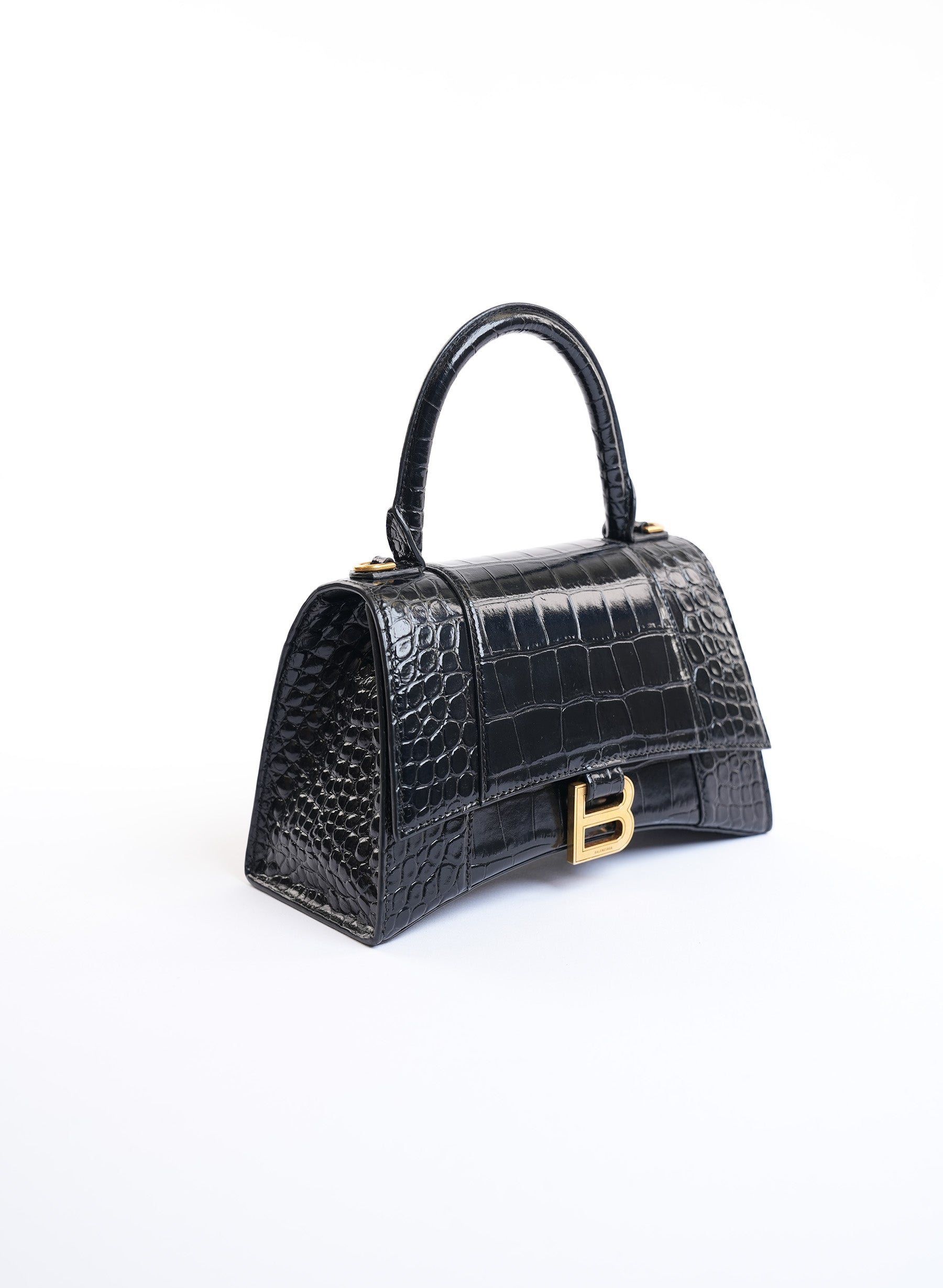 Balenciaga Hourglass Top Handle Handbag