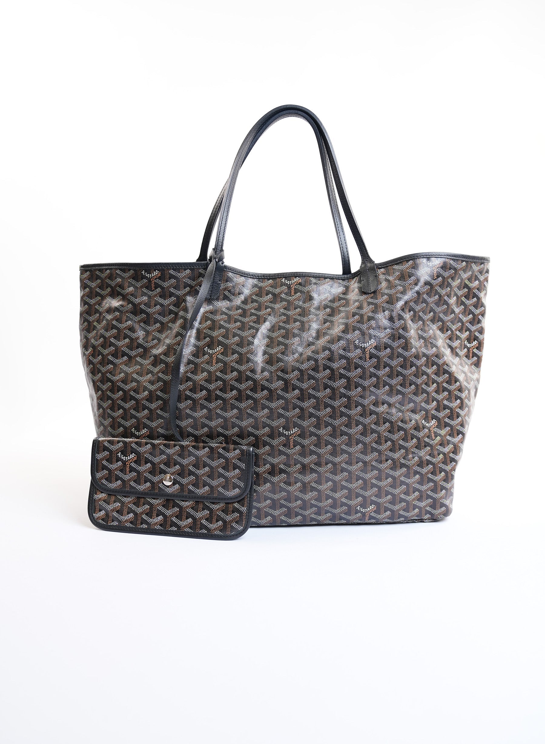 Goyard Saint Louis GM Black Tote Bag