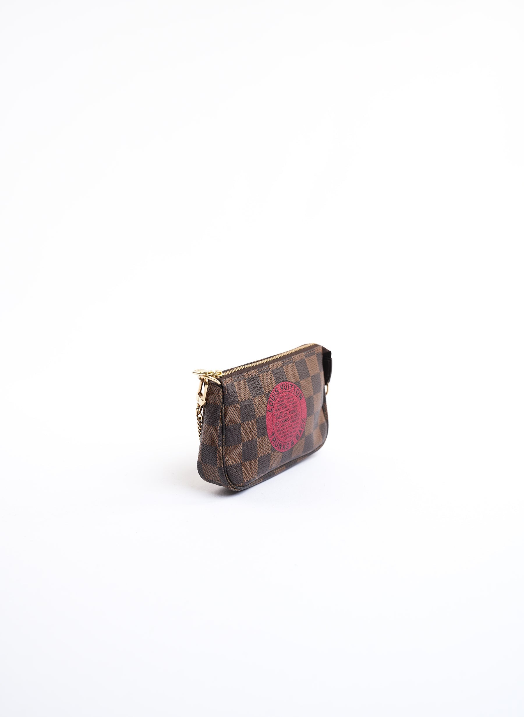 Limited-Edition Louis Vuitton Damier Ebene Mini Pochette Accessories
