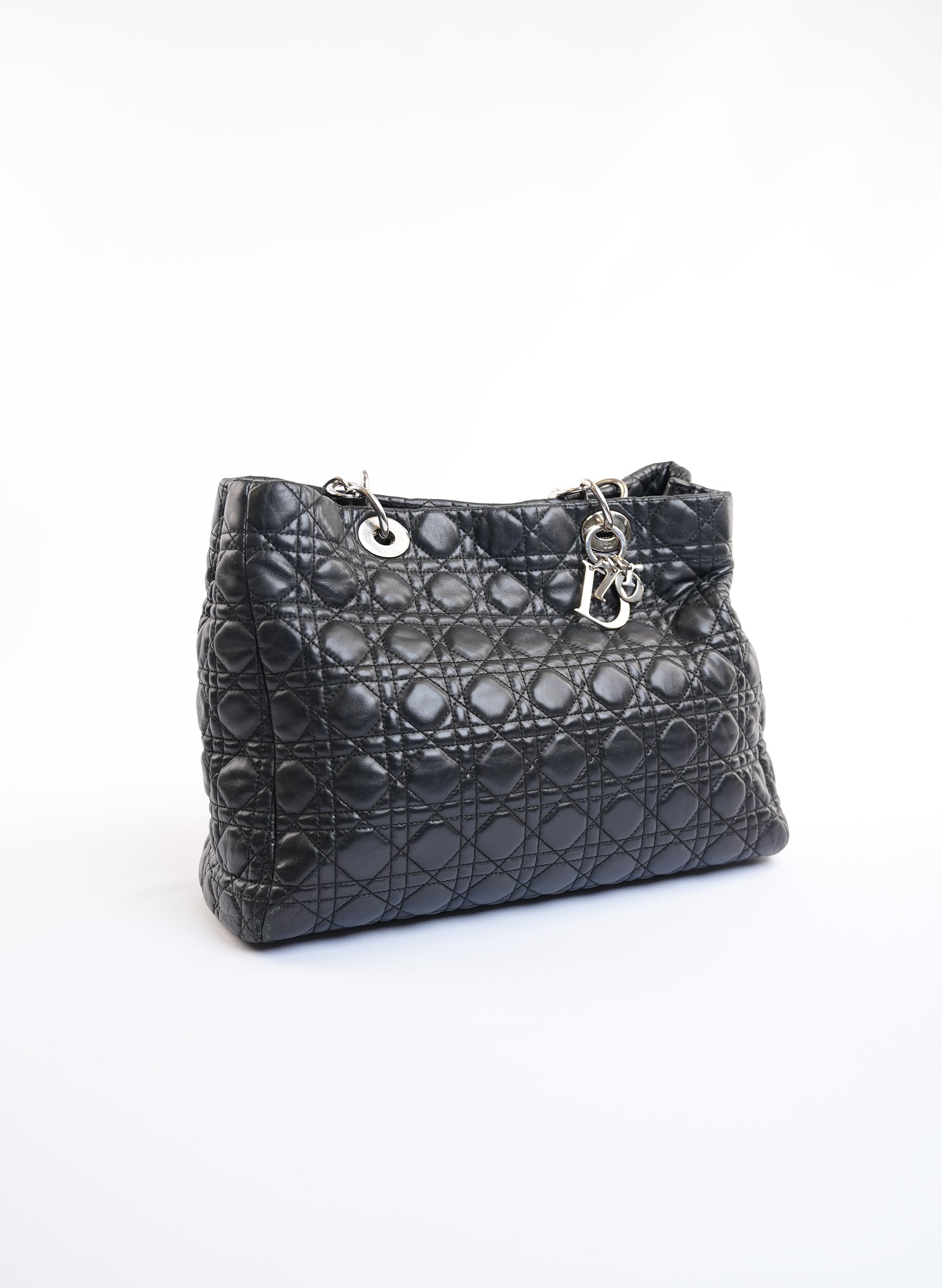 Christian Dior Soft Lady Dior Shopping Tote Bag