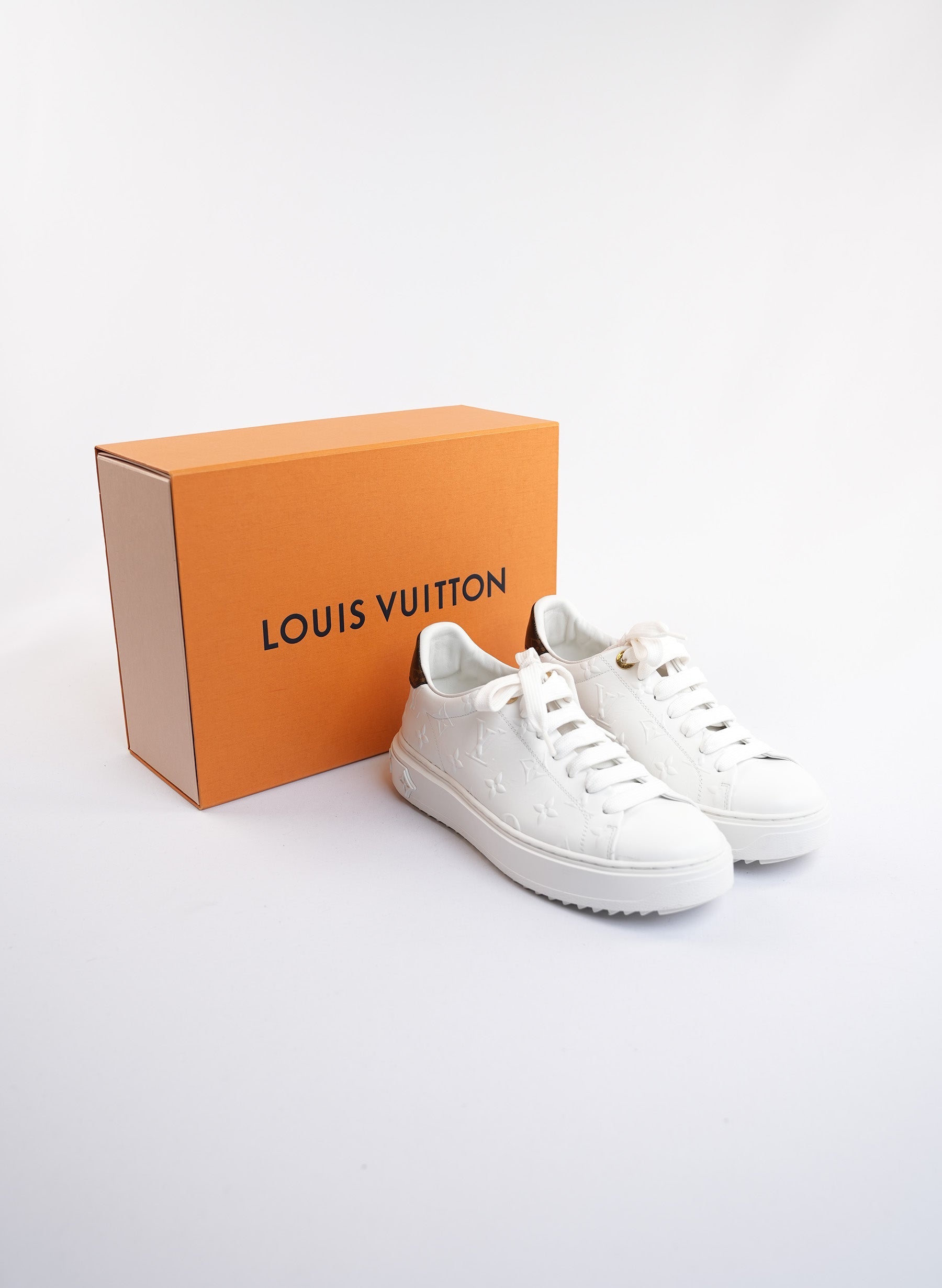 Louis Vuitton Time Out Sneakers White