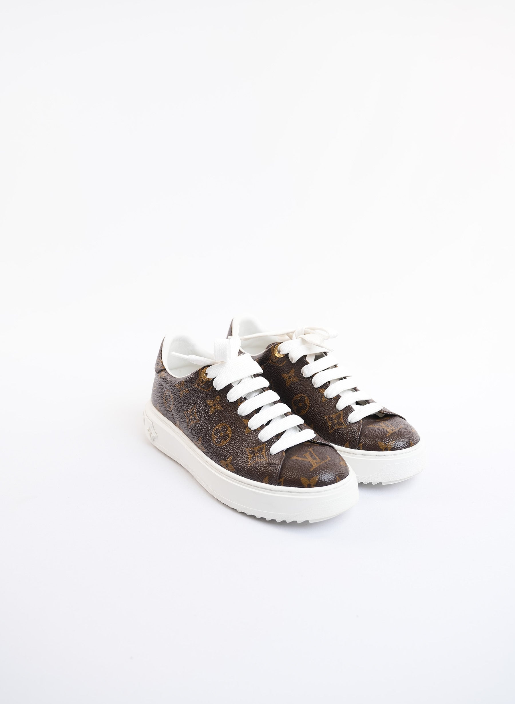 Louis Vuitton Time Out Sneakers Brown