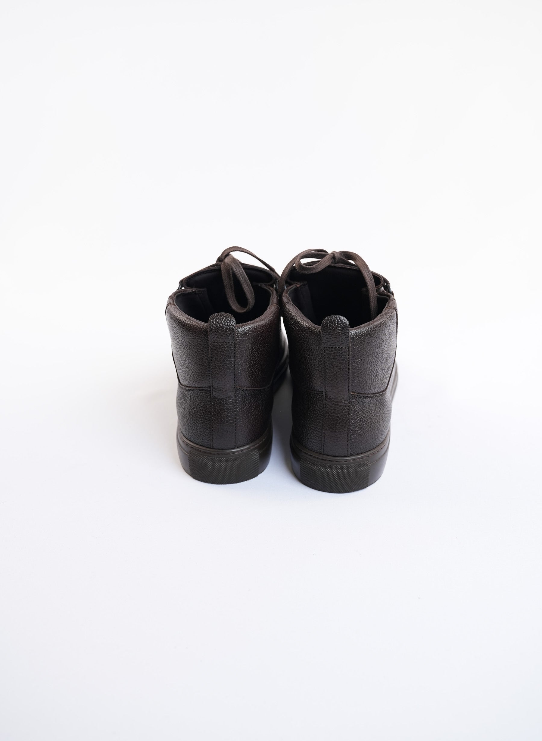 Balenciaga Arena High-Top Sneakers Brown