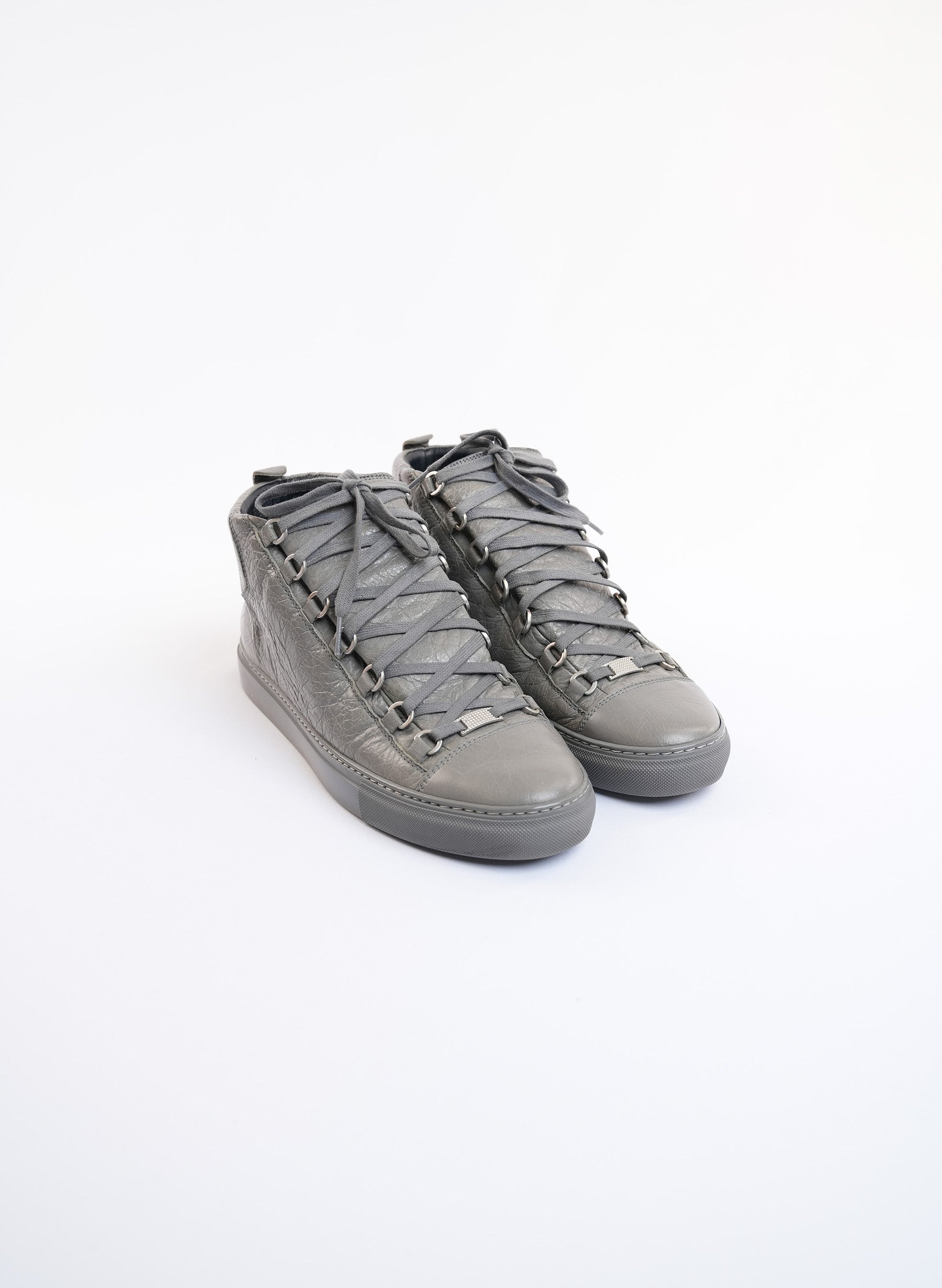 Balenciaga Arena High-Top Sneakers Grey