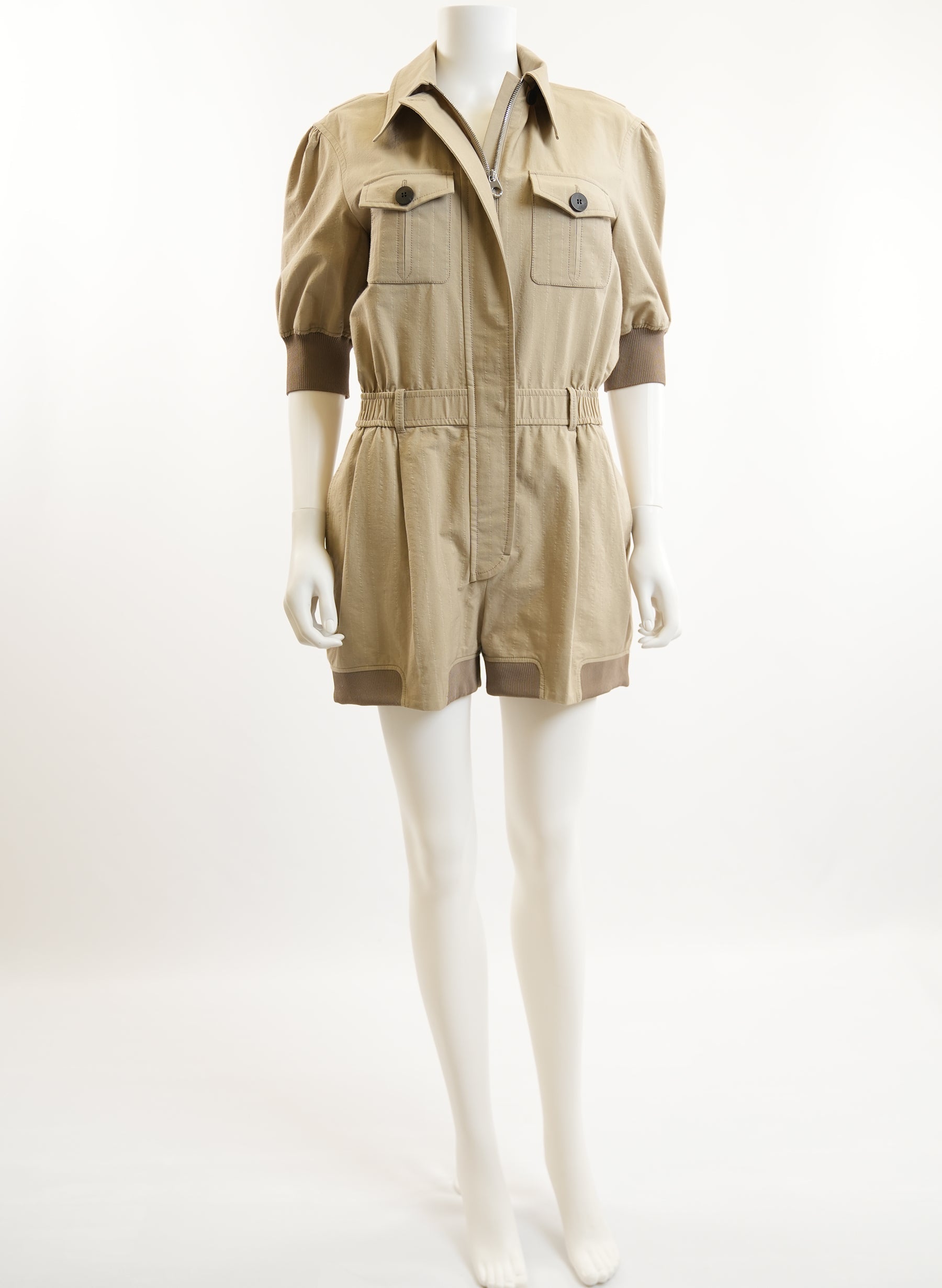 Chloe Khaki Jumpsuit