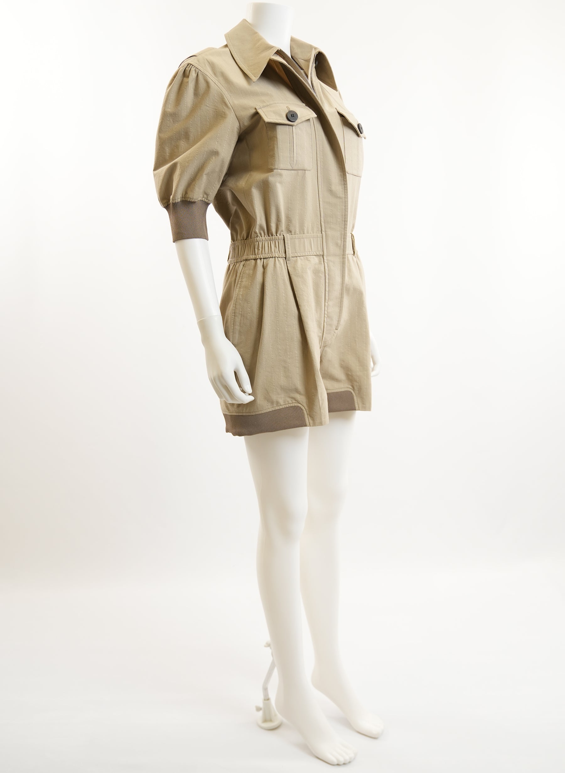 Chloe Khaki Jumpsuit