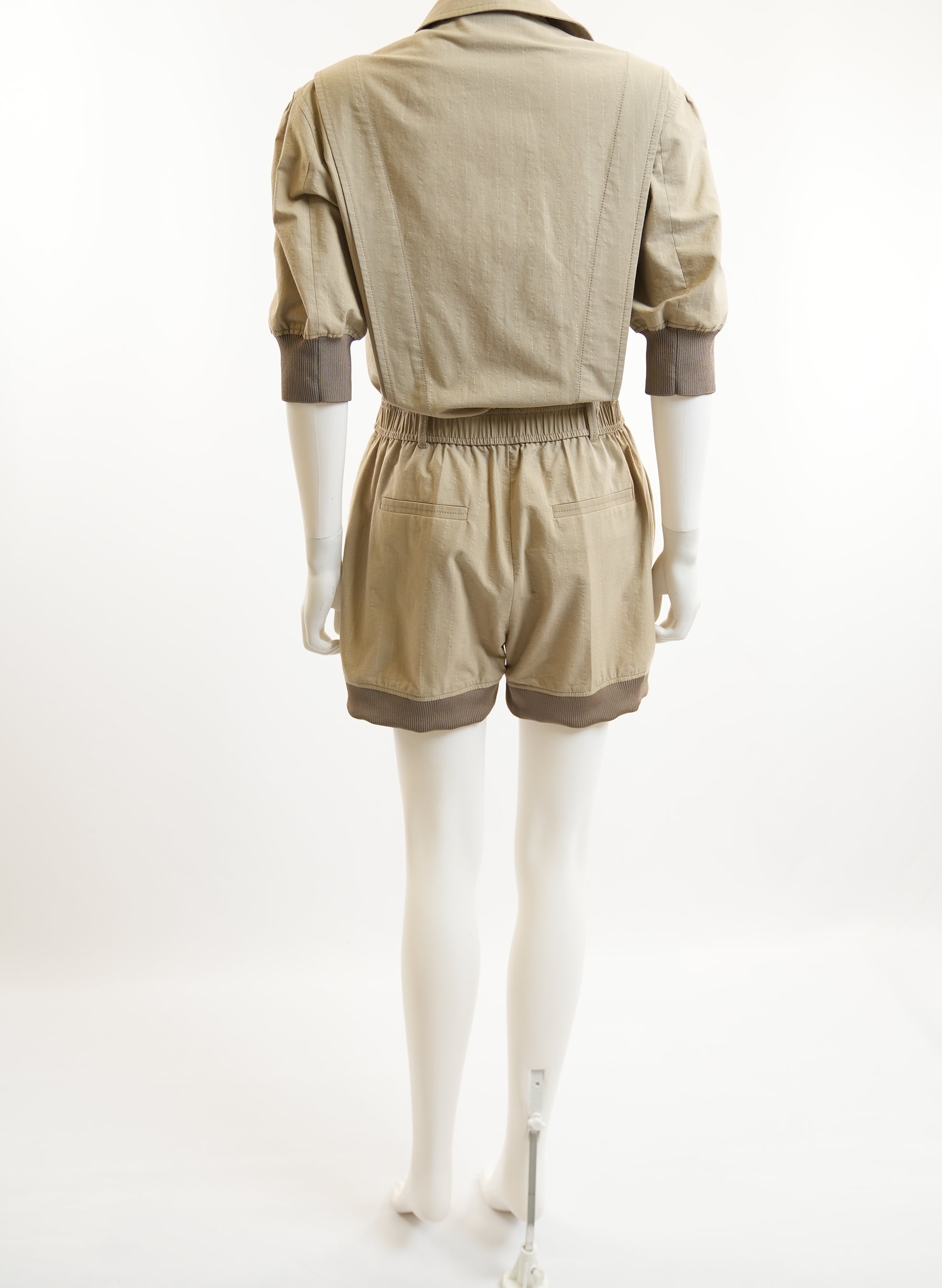Chloe Khaki Jumpsuit