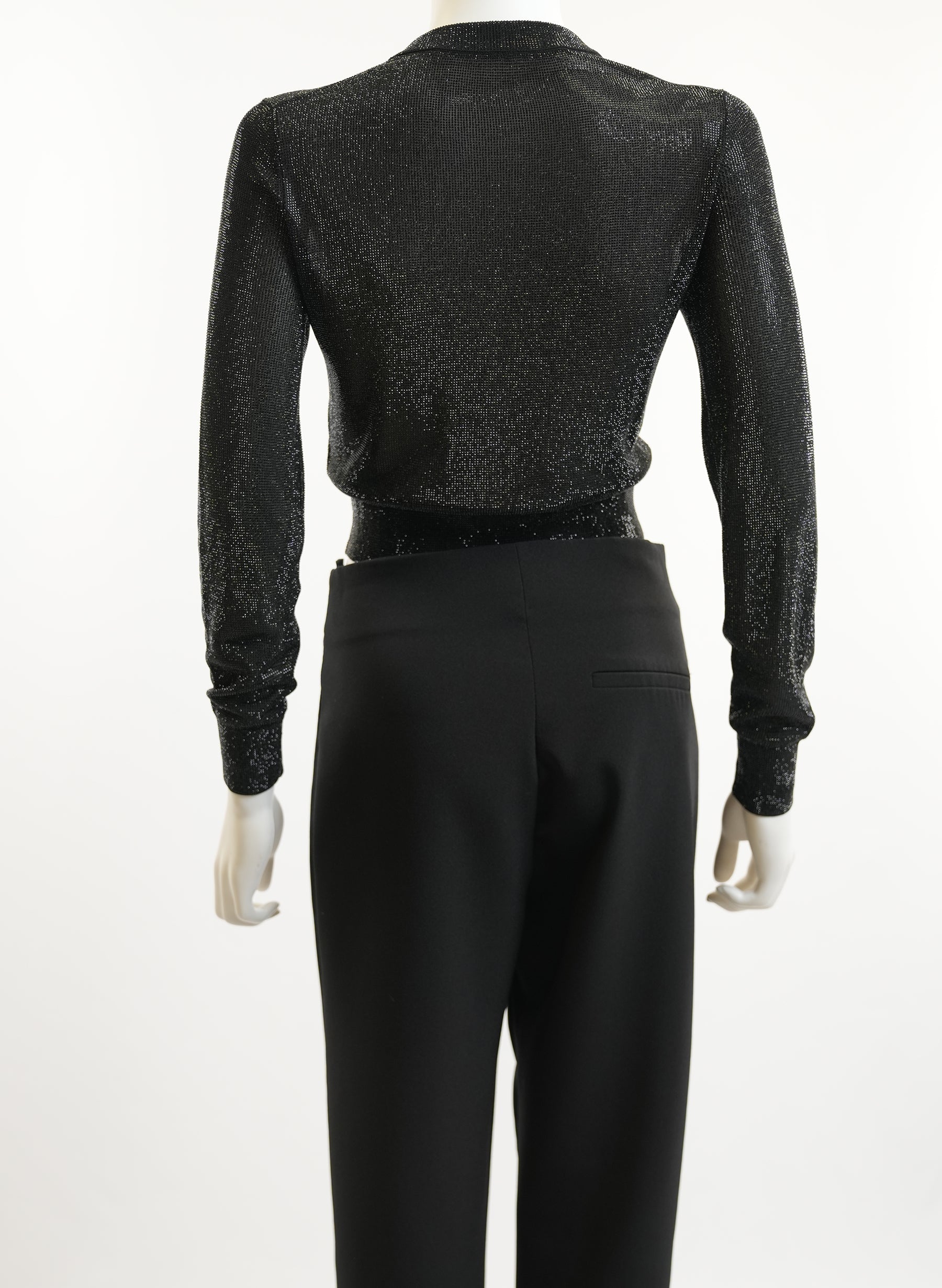 Alexander Wang Beaded Cropped Cardigan