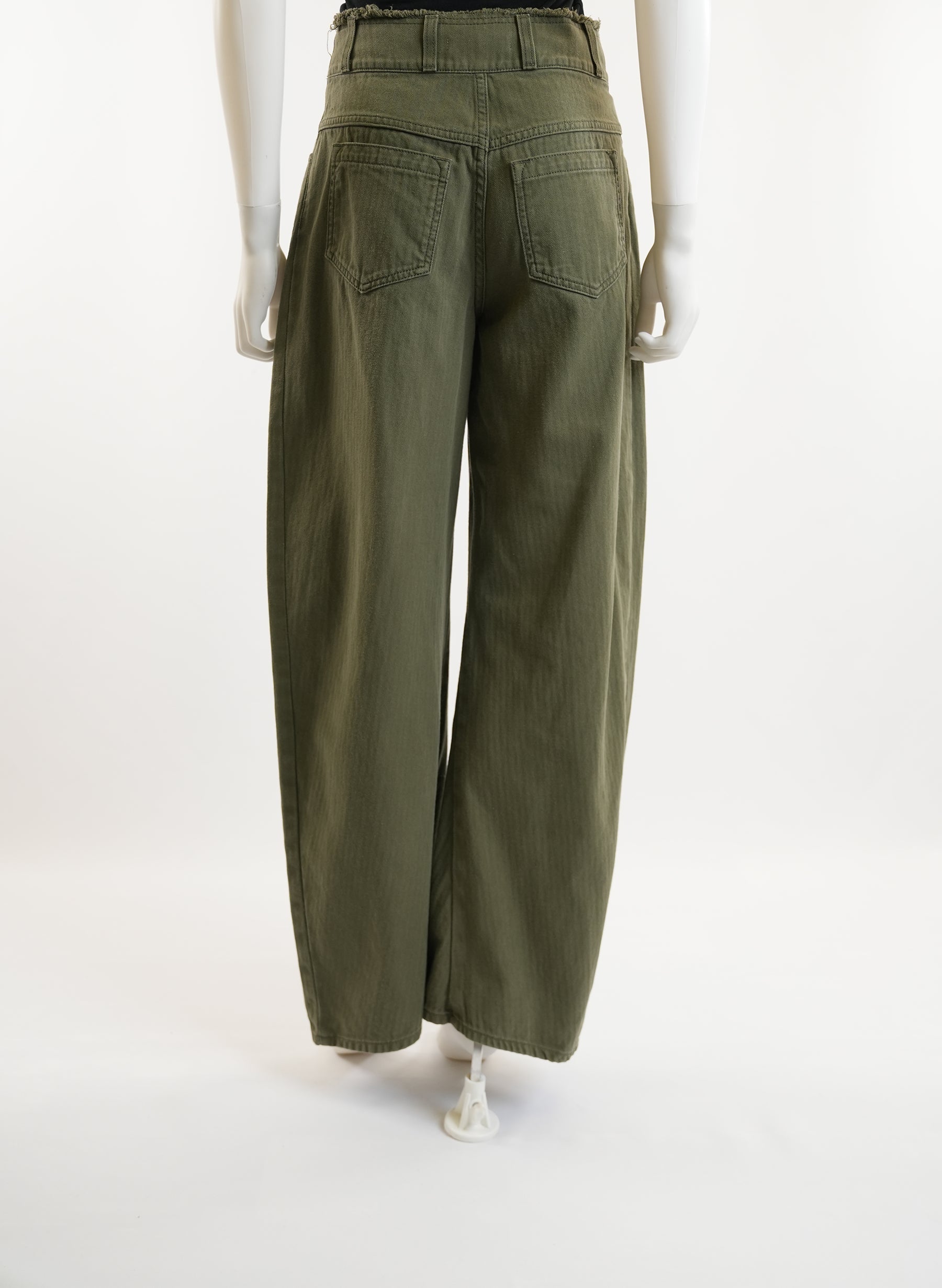 Chloe Wide Leg Cotton Pants