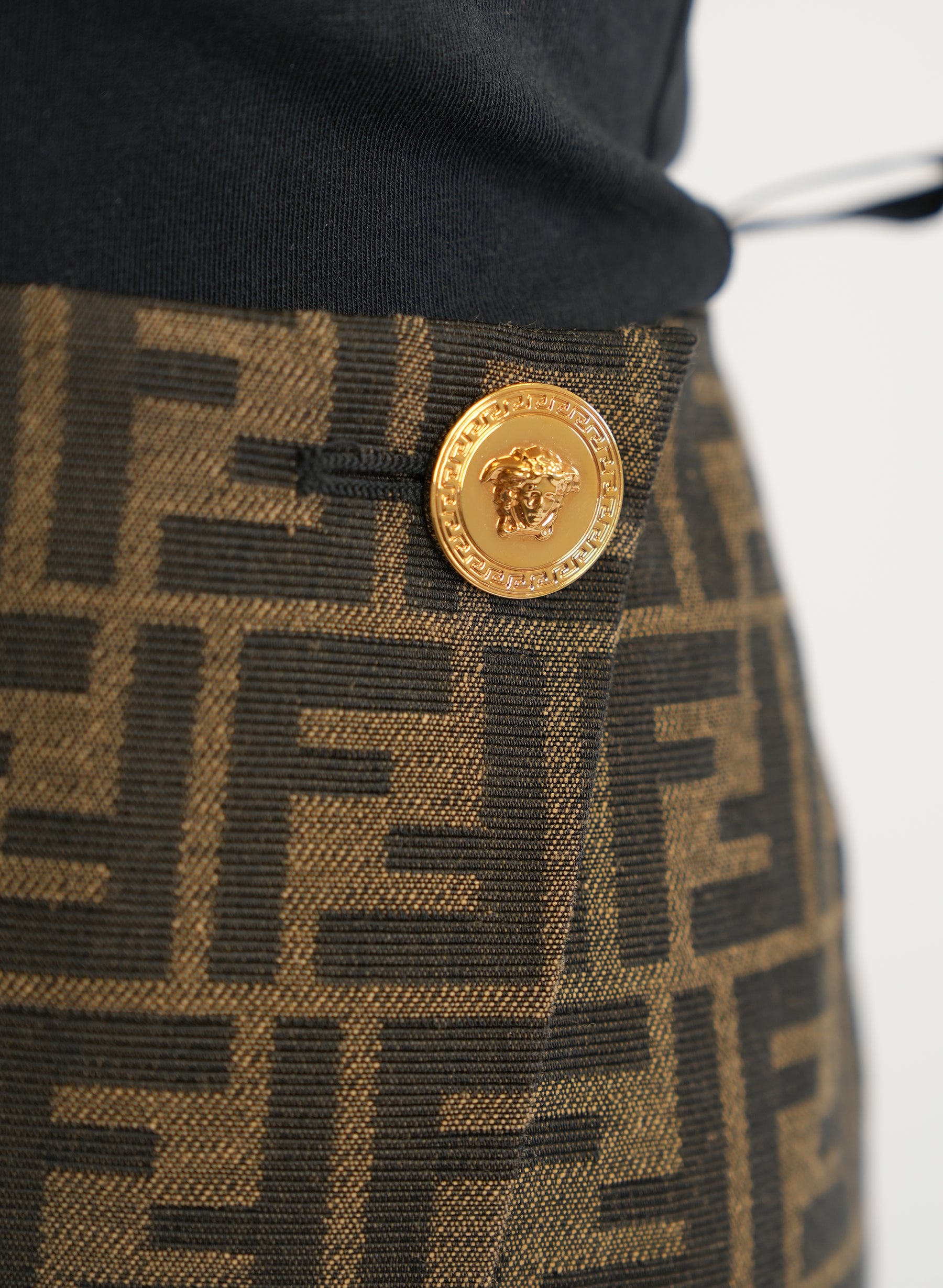 Fendi X Versace Mini Skirt