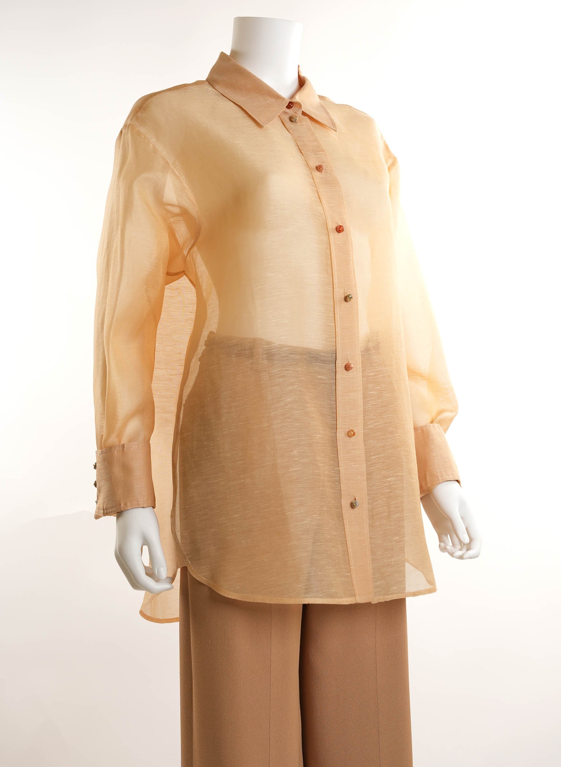 Zimmermann Tama Relaxed-Fit Linen And Silk-Blend Shirt