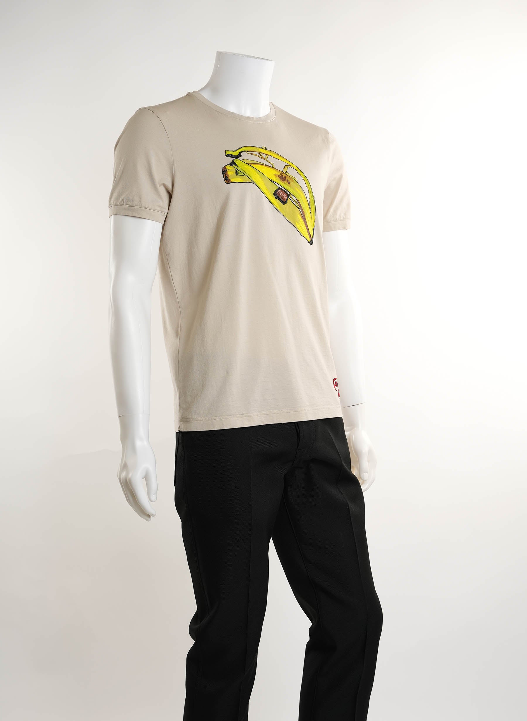 Fendi Banana Peel Print T-shirt