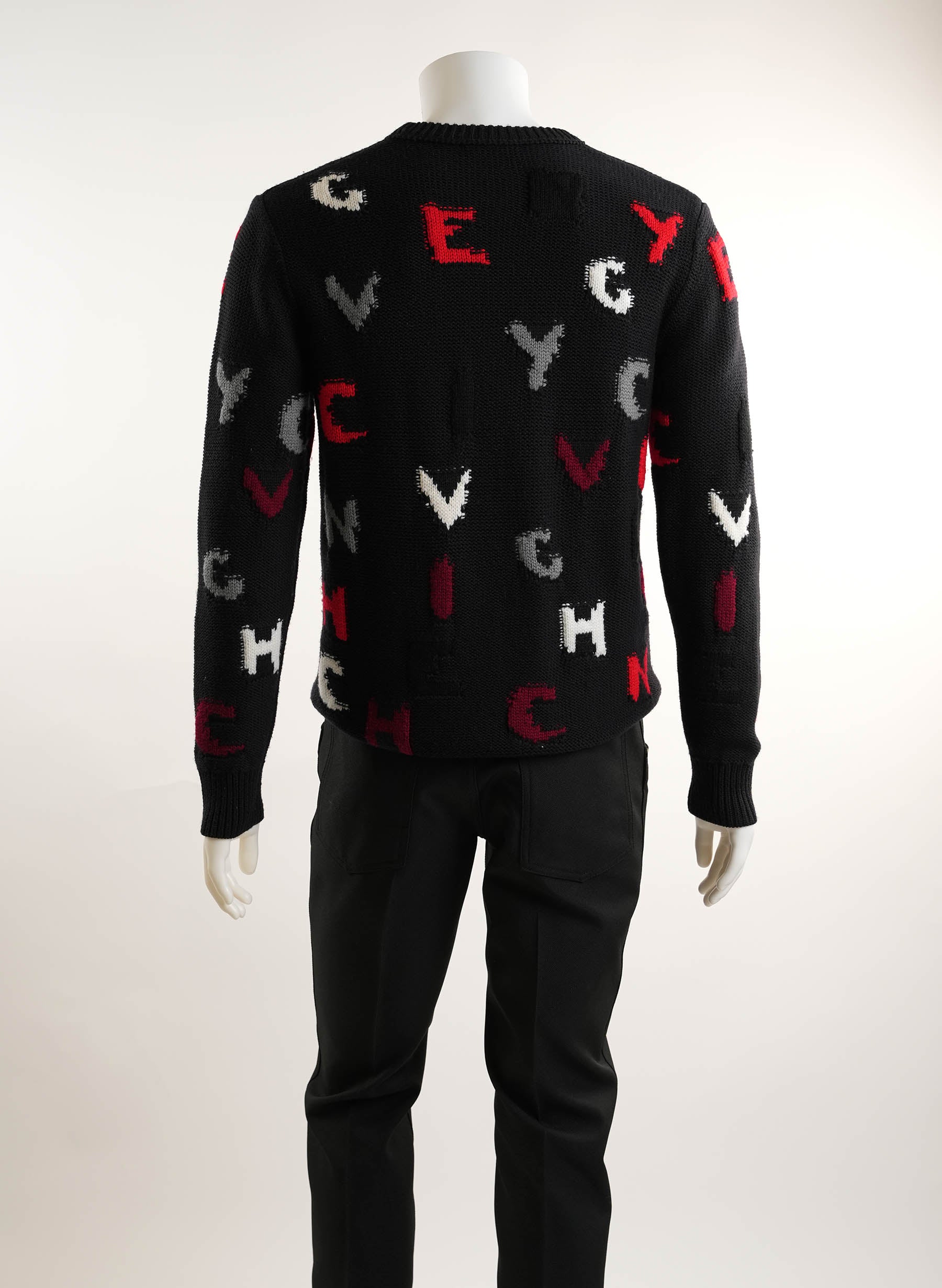 Givenchy Logo-Intarsia Wool Sweater