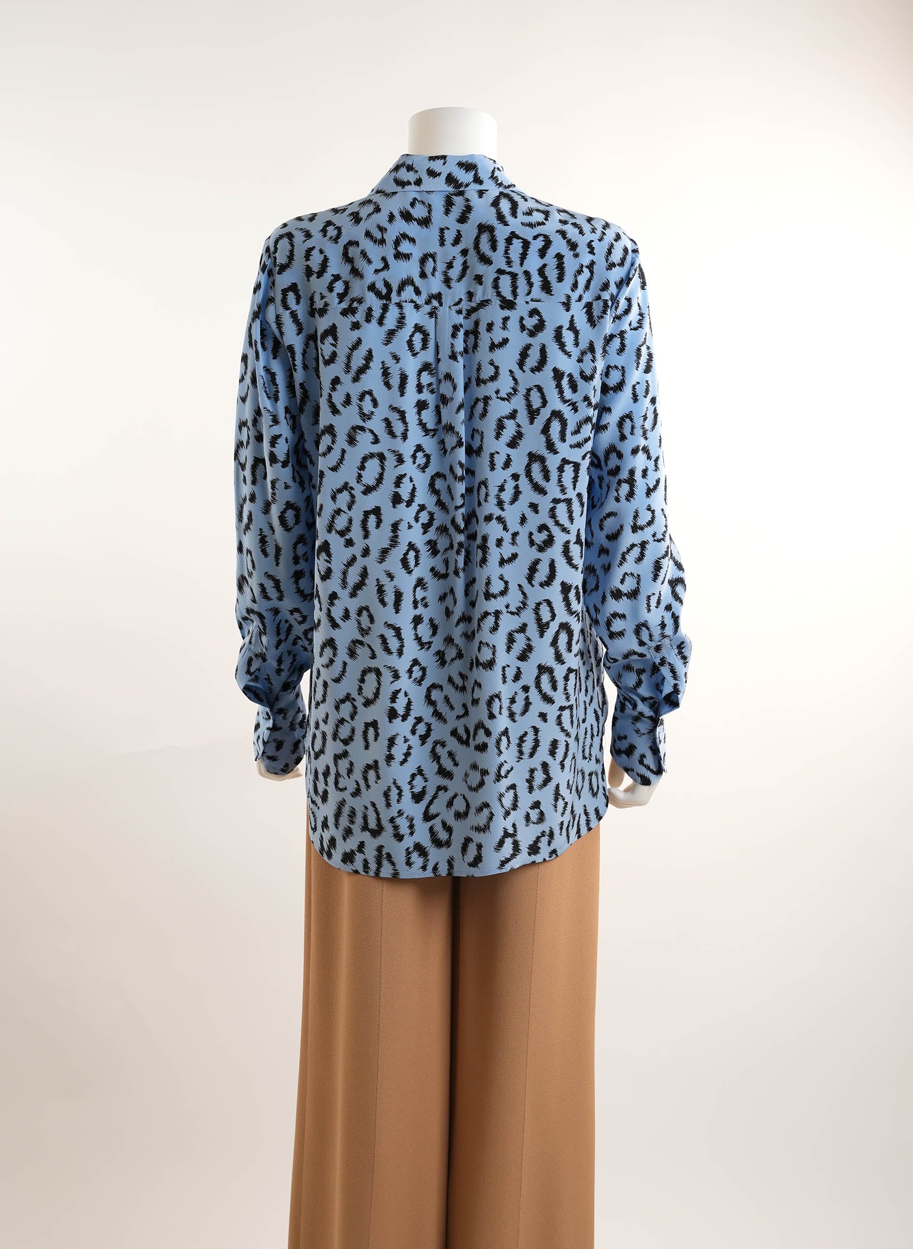 A.L.C Emerson Leopard Button Front Shirt