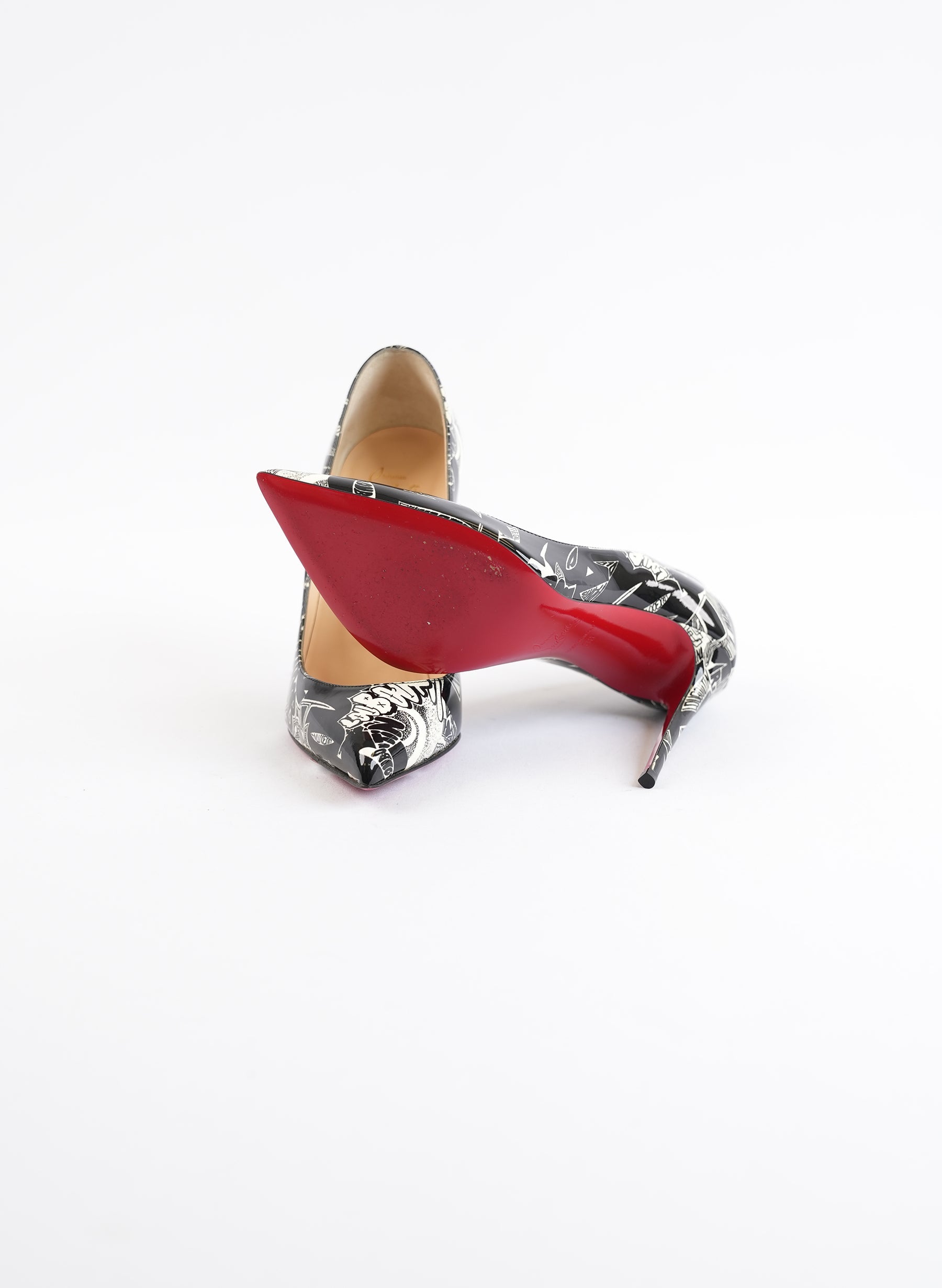 Christian Louboutin Pigalle Follies Nicograff Heels